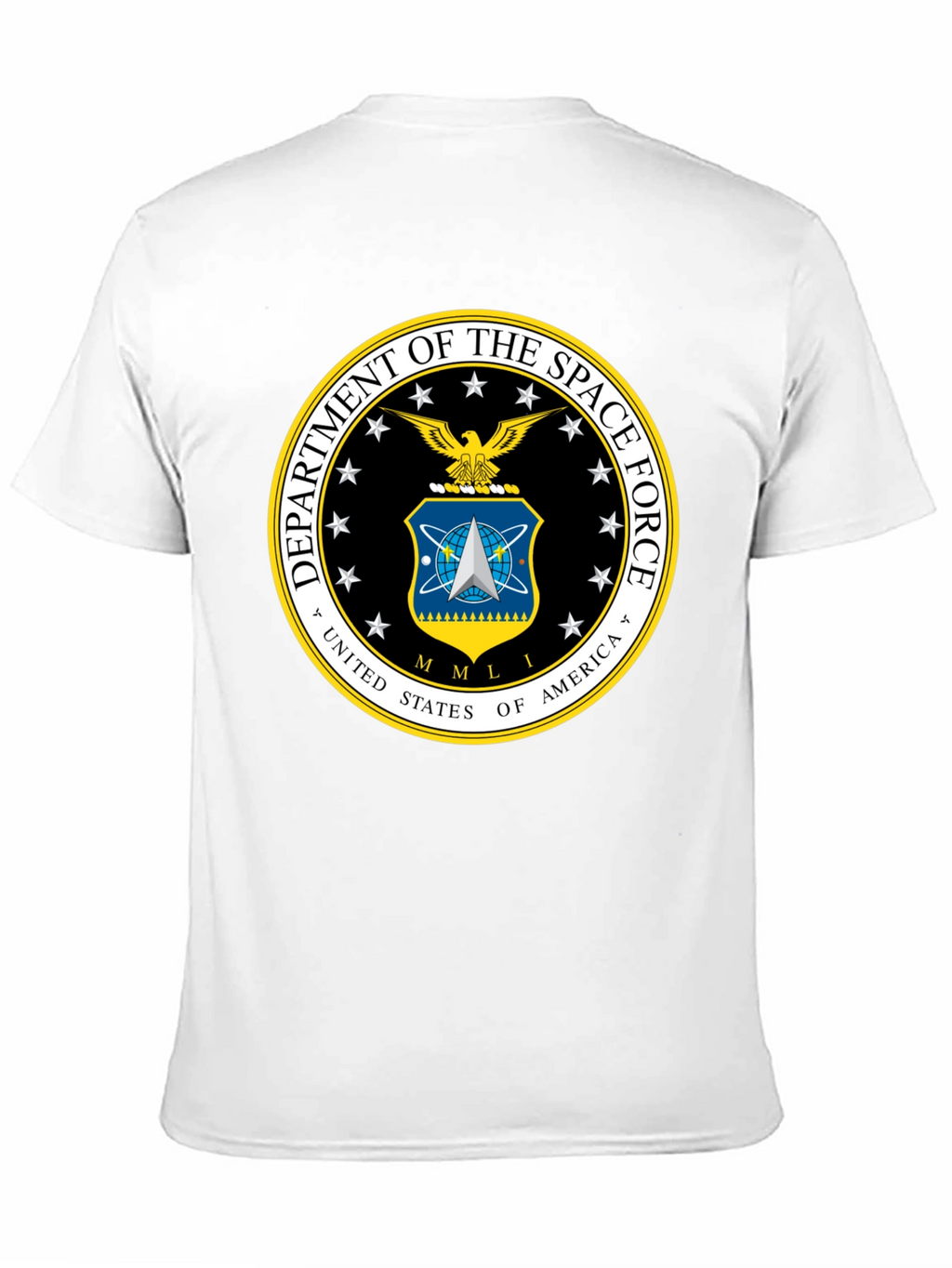 Space Force Logo T-Shirt - Black
