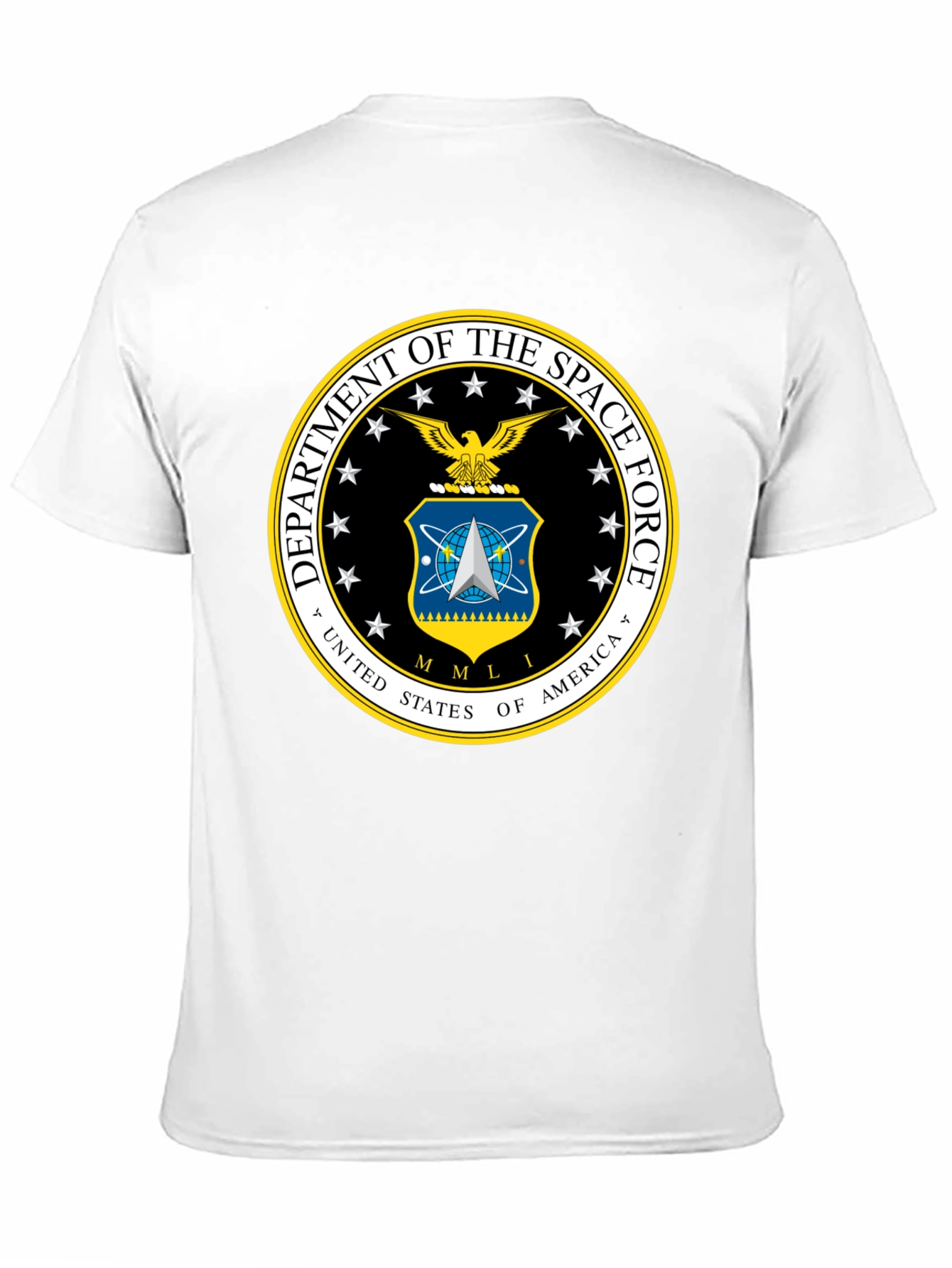 Space Force Logo T-Shirt - Black