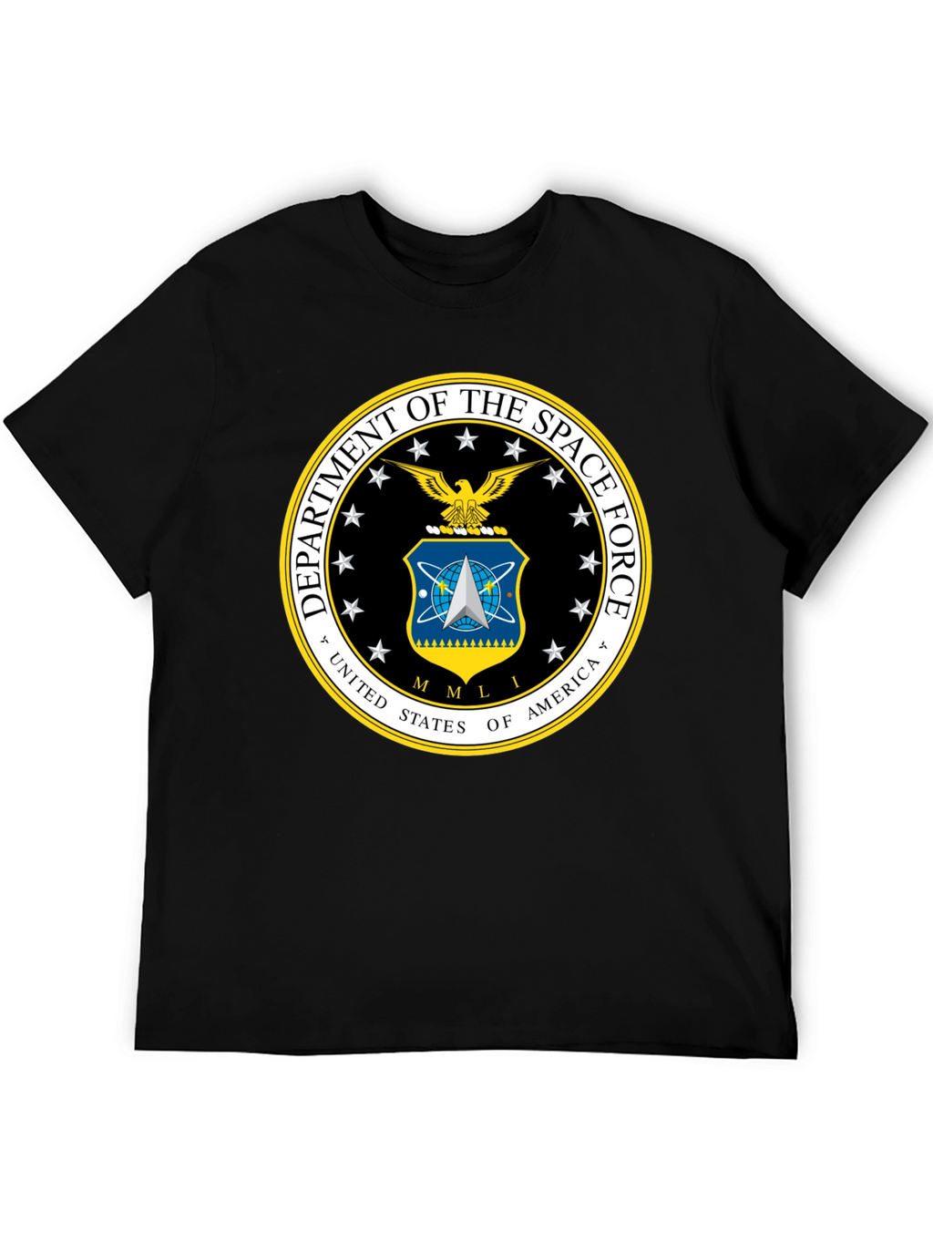 Space Force Logo T-Shirt - Black