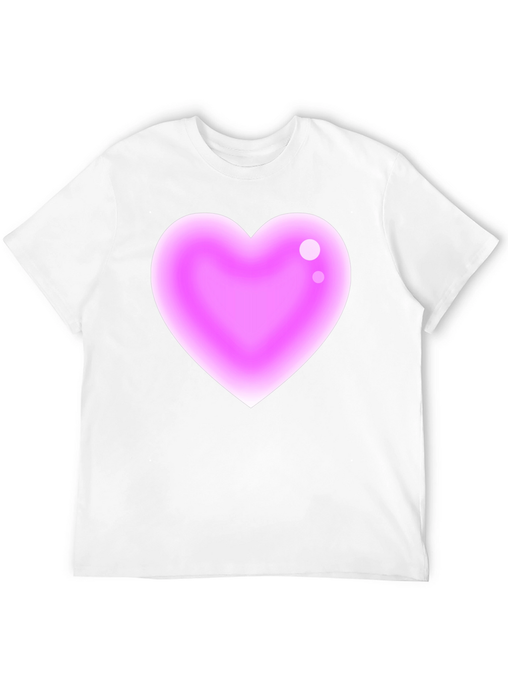 Heart Graphic Black T-Shirt