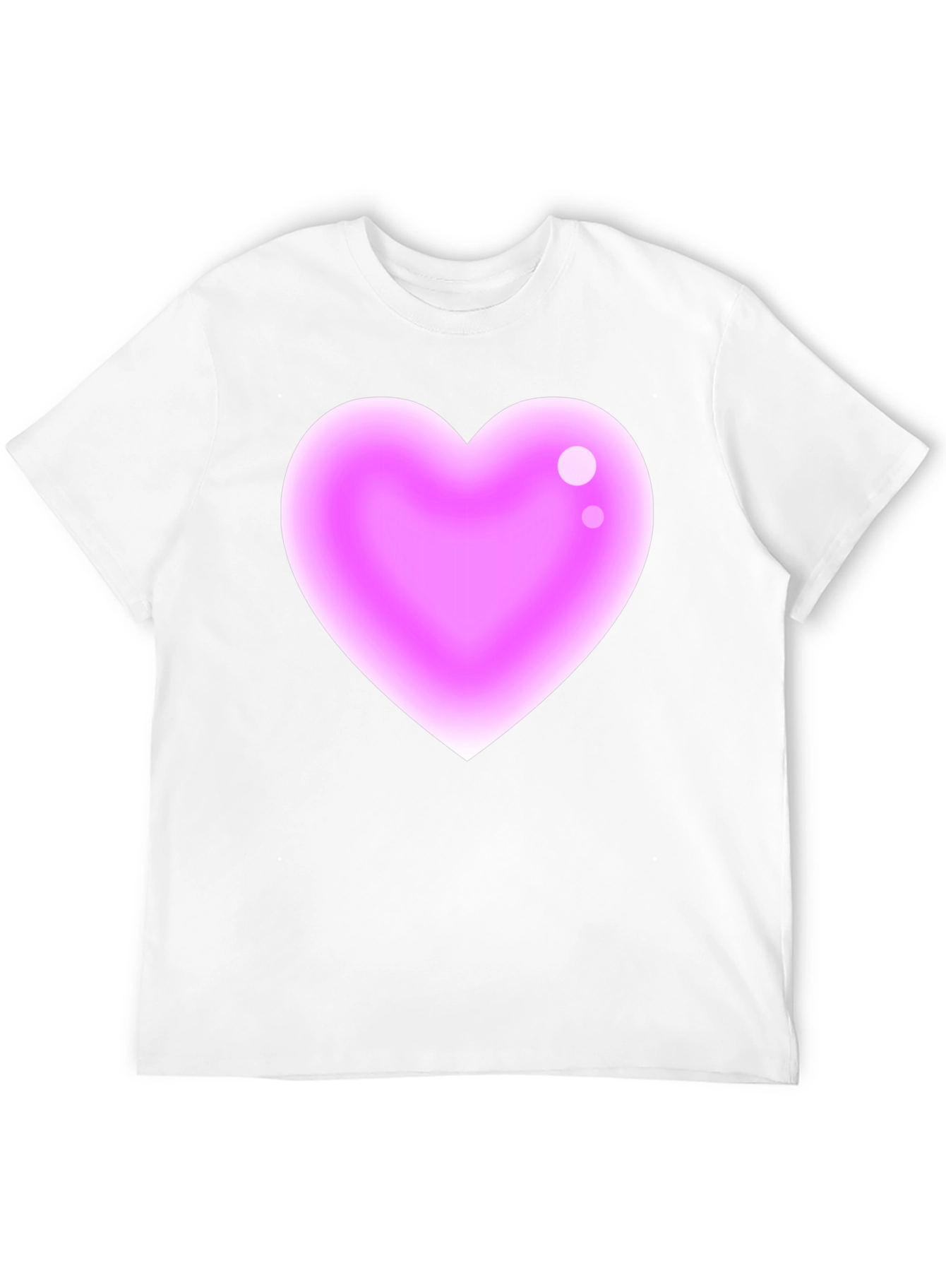 Heart Graphic Black T-Shirt