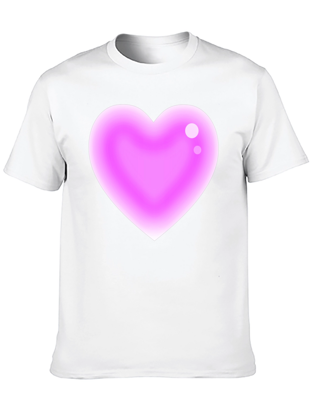 Heart Graphic Black T-Shirt