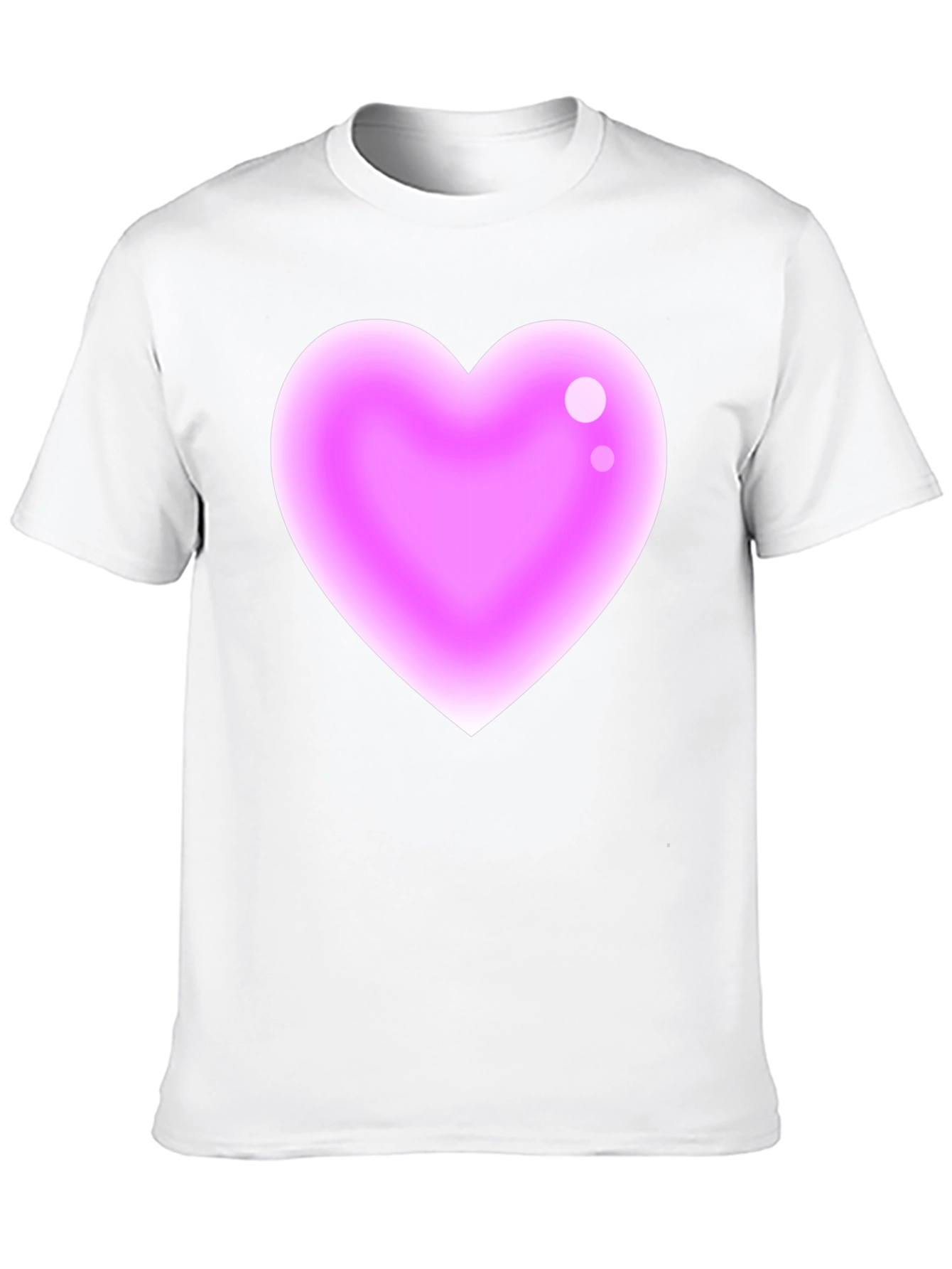 Heart Graphic Black T-Shirt