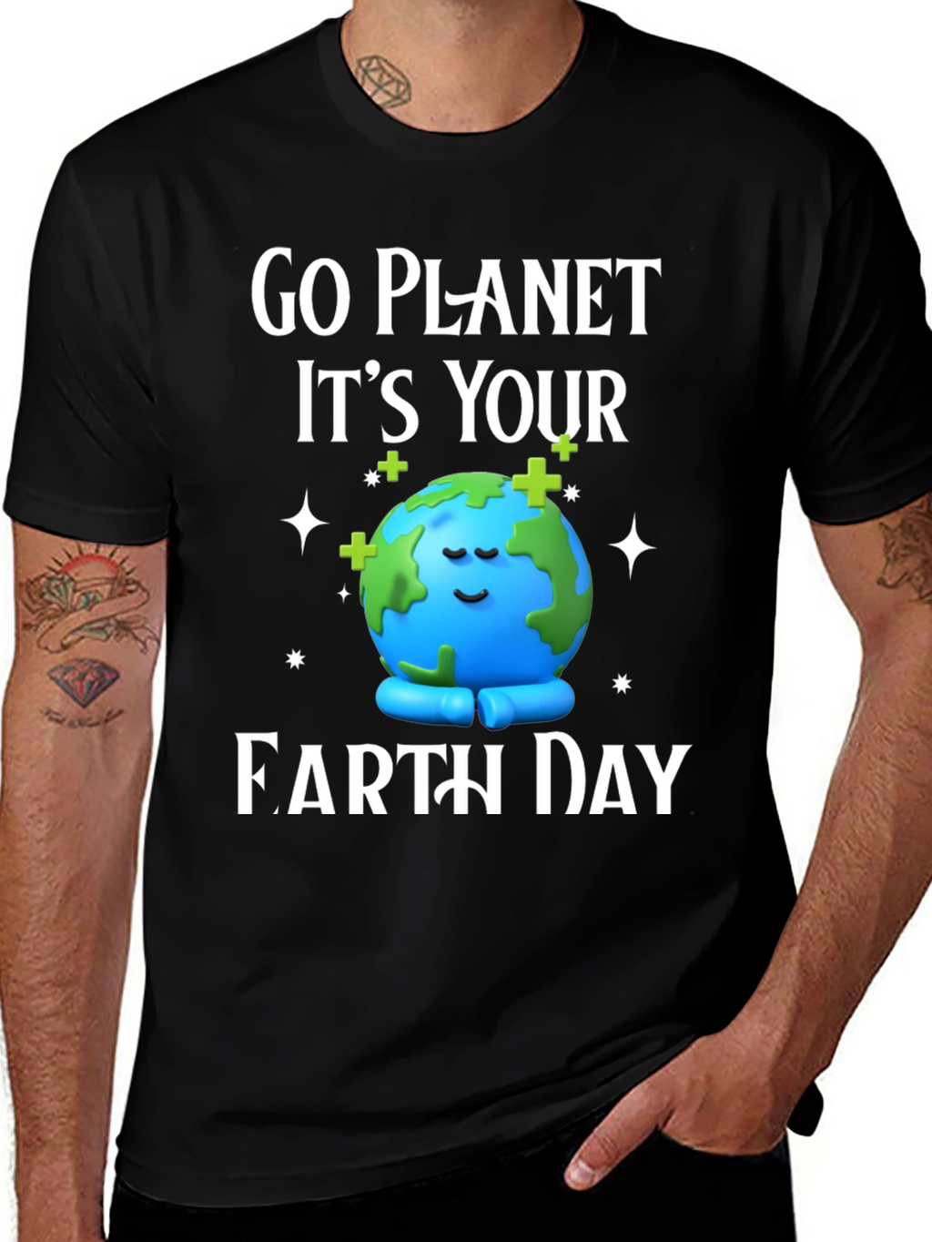 Go Planet! Earth Day Graphic Tee