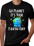 Go Planet! Earth Day Graphic Tee