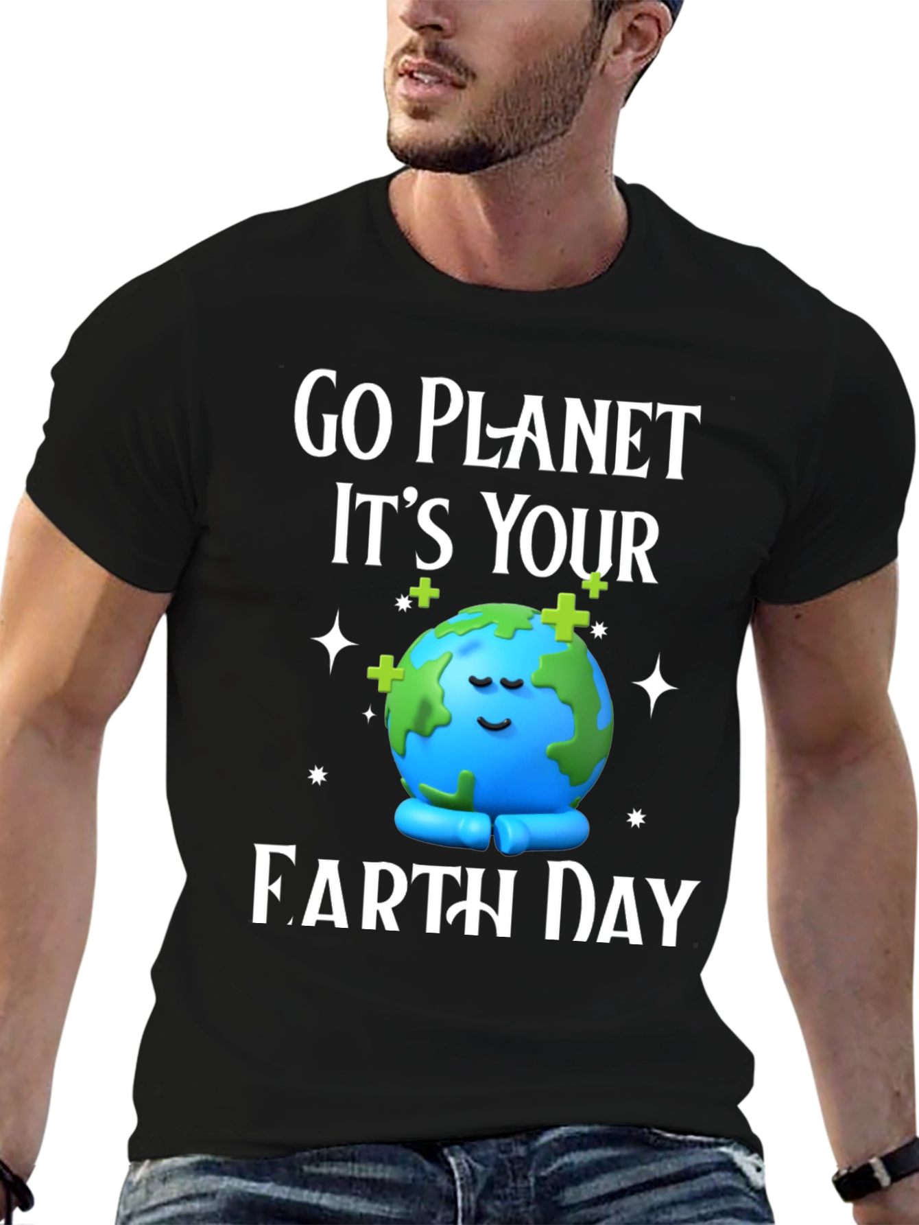 Go Planet! Earth Day Graphic Tee