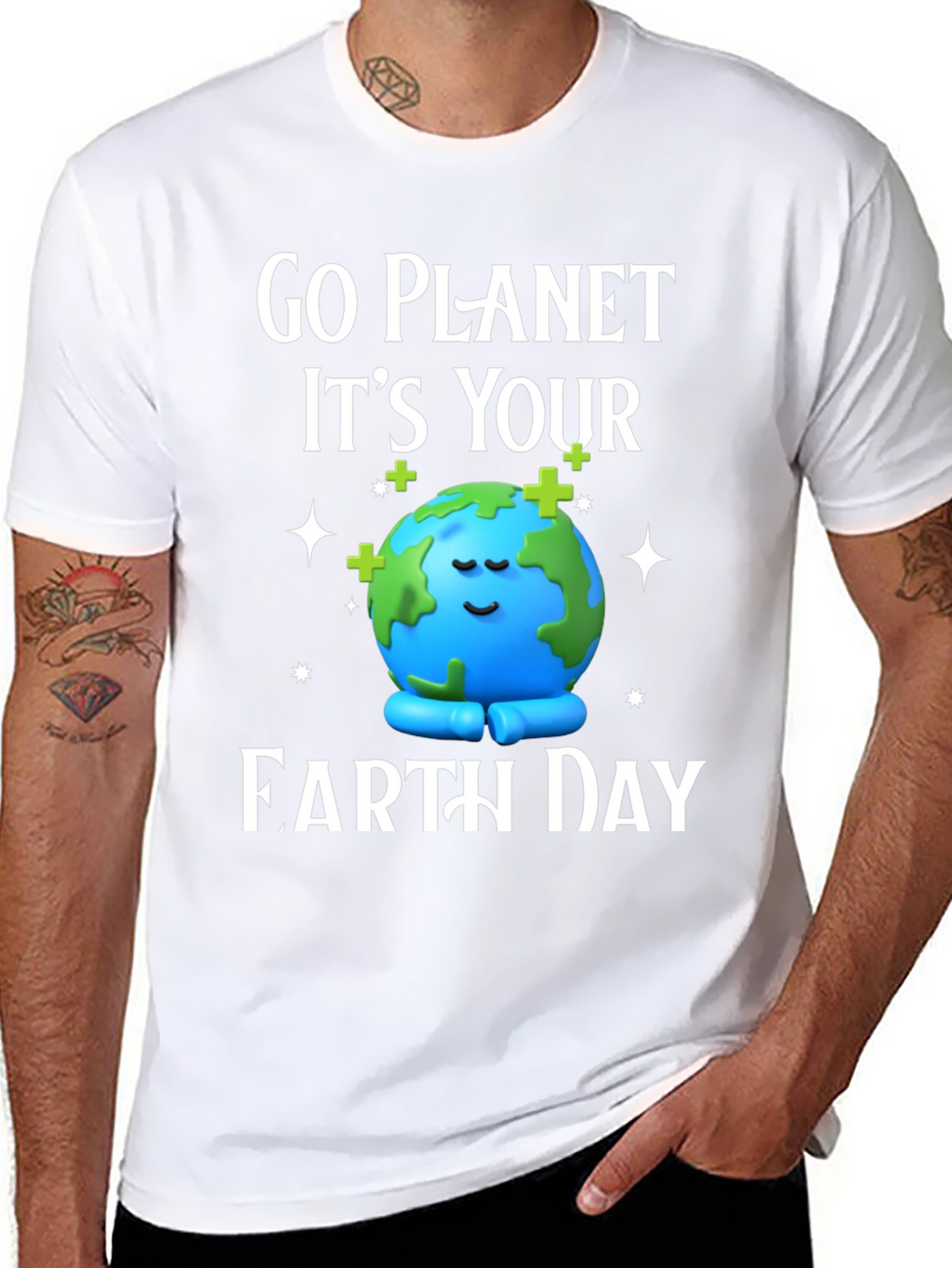 Go Planet! Earth Day Graphic Tee