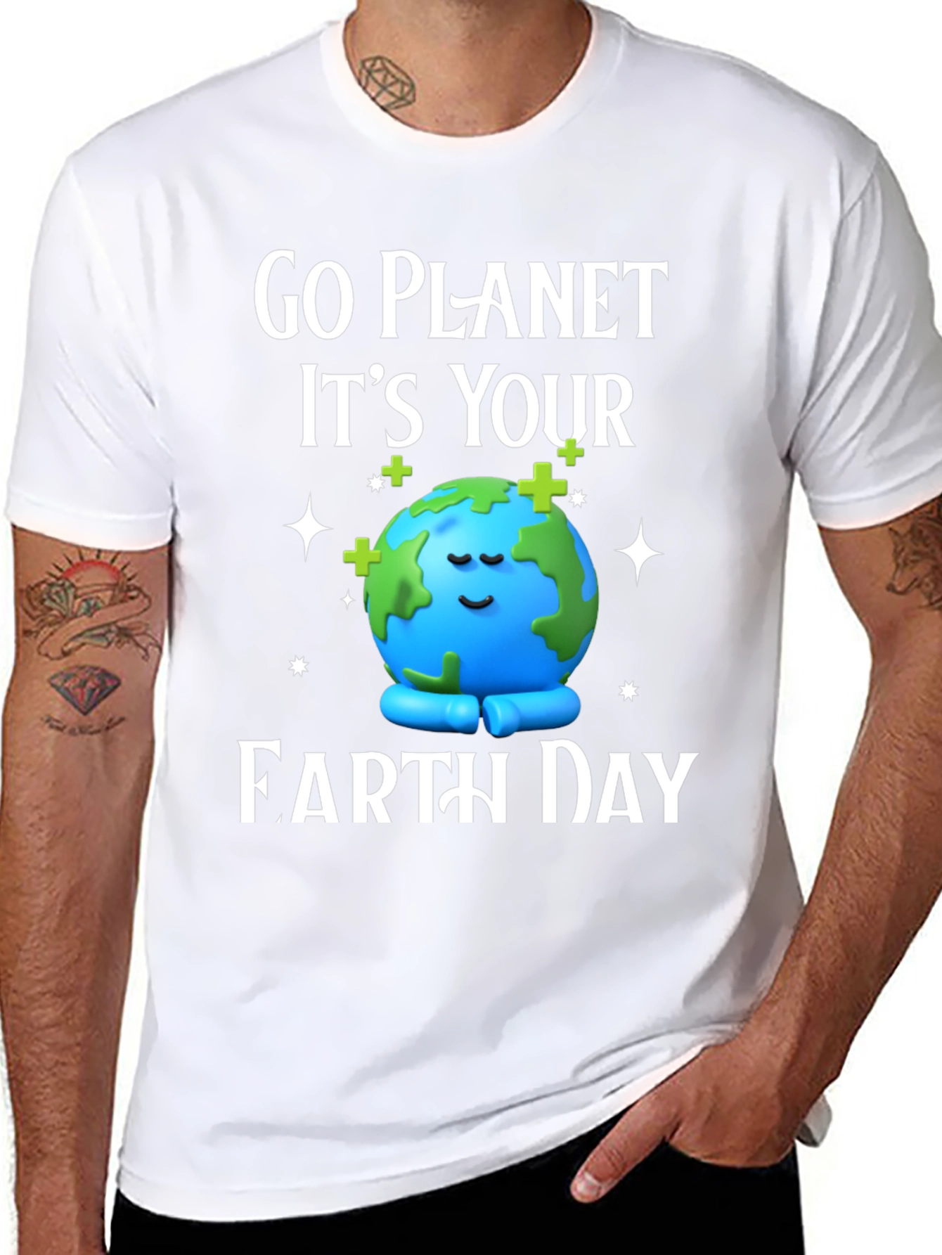Go Planet! Earth Day Graphic Tee