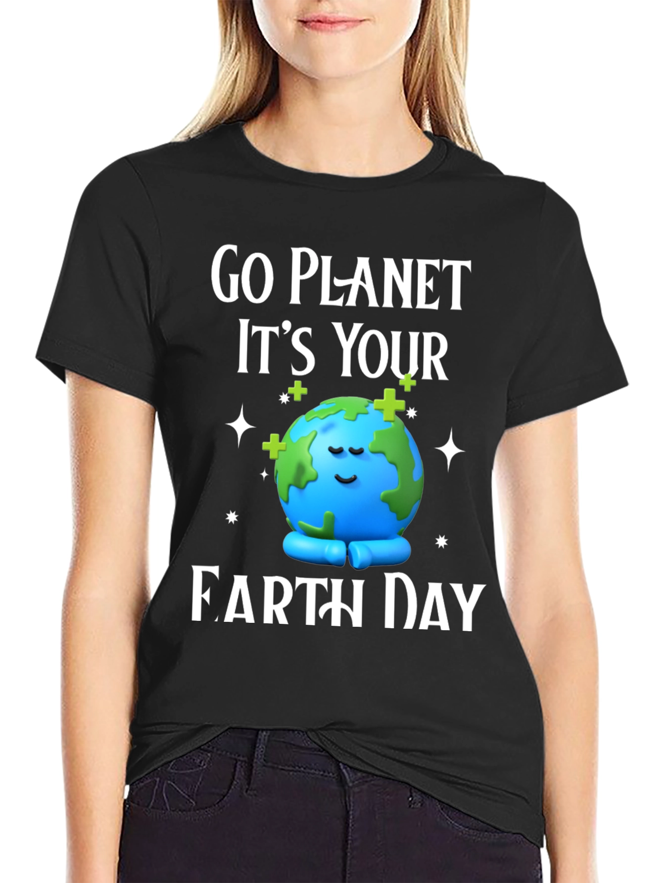 Go Planet! Earth Day Graphic Tee