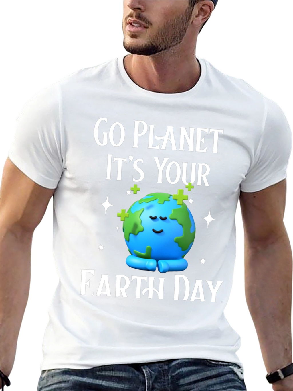 Go Planet! Earth Day Graphic Tee