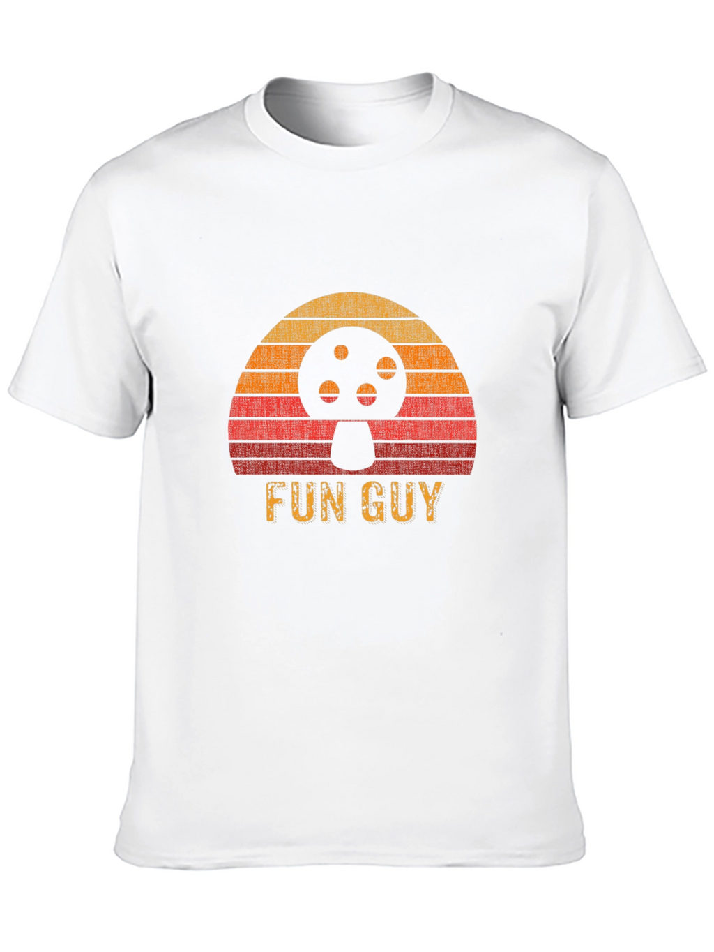 Retro Fun Guy Mushroom T-Shirt