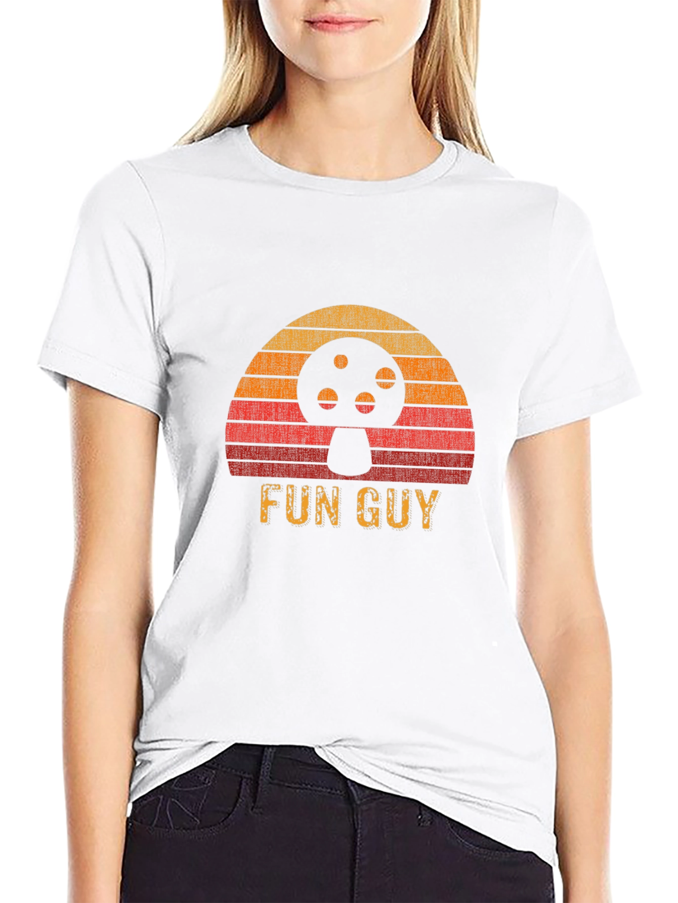 Retro Fun Guy Mushroom T-Shirt