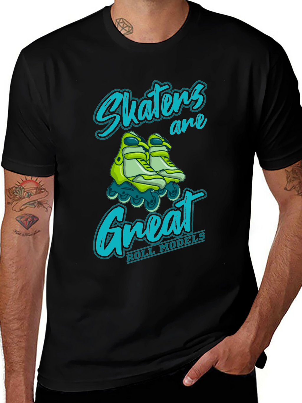 Skater T-Shirt - Great Roll Models