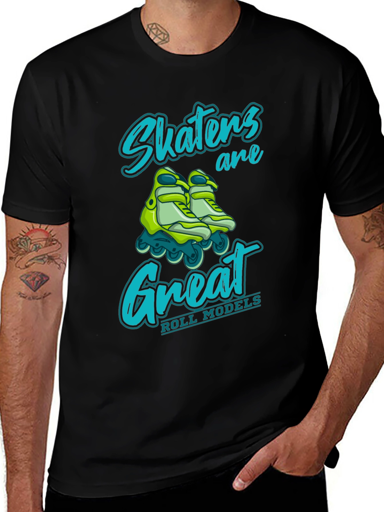 Skater T-Shirt - Great Roll Models