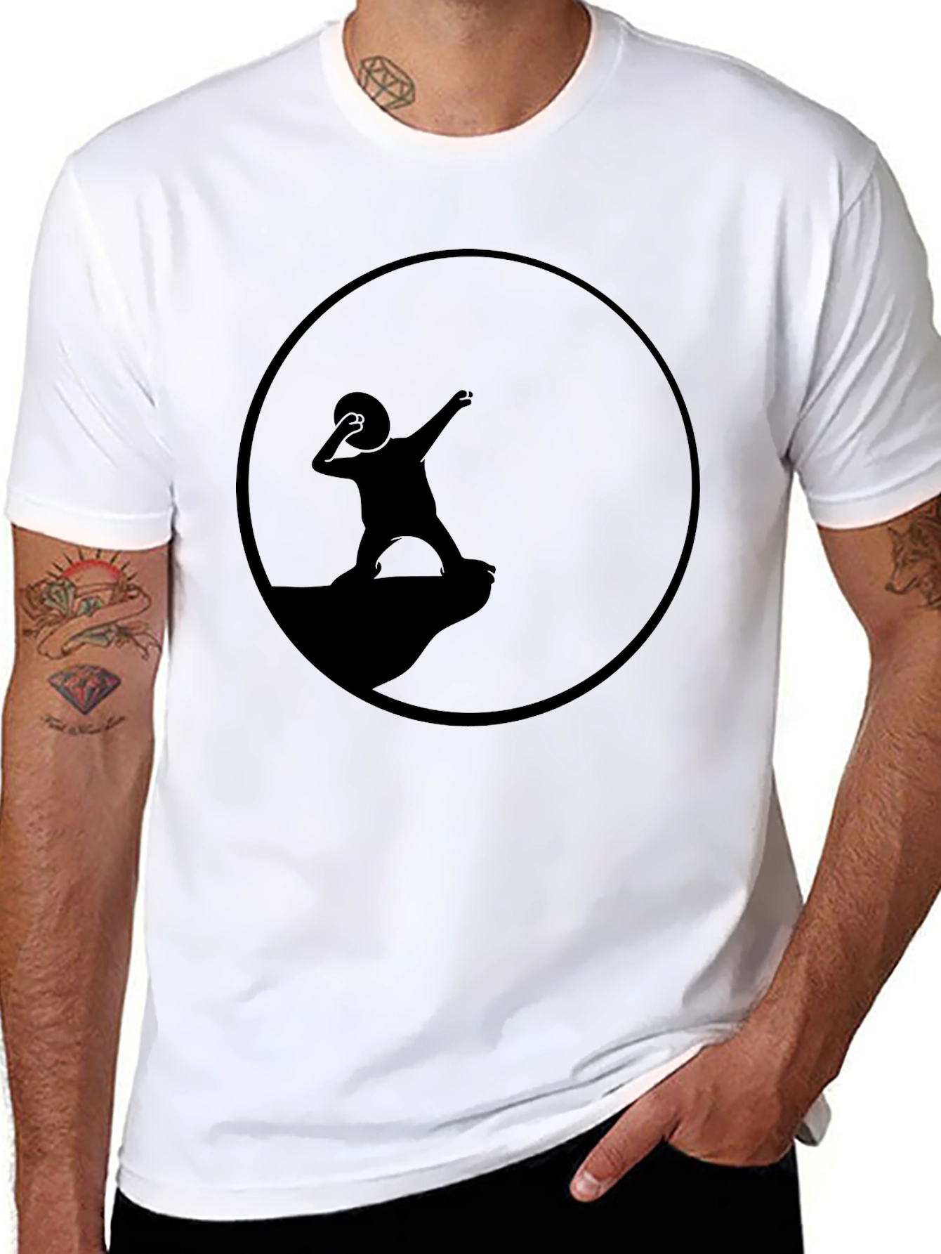 Silhouette Figure T-Shirt