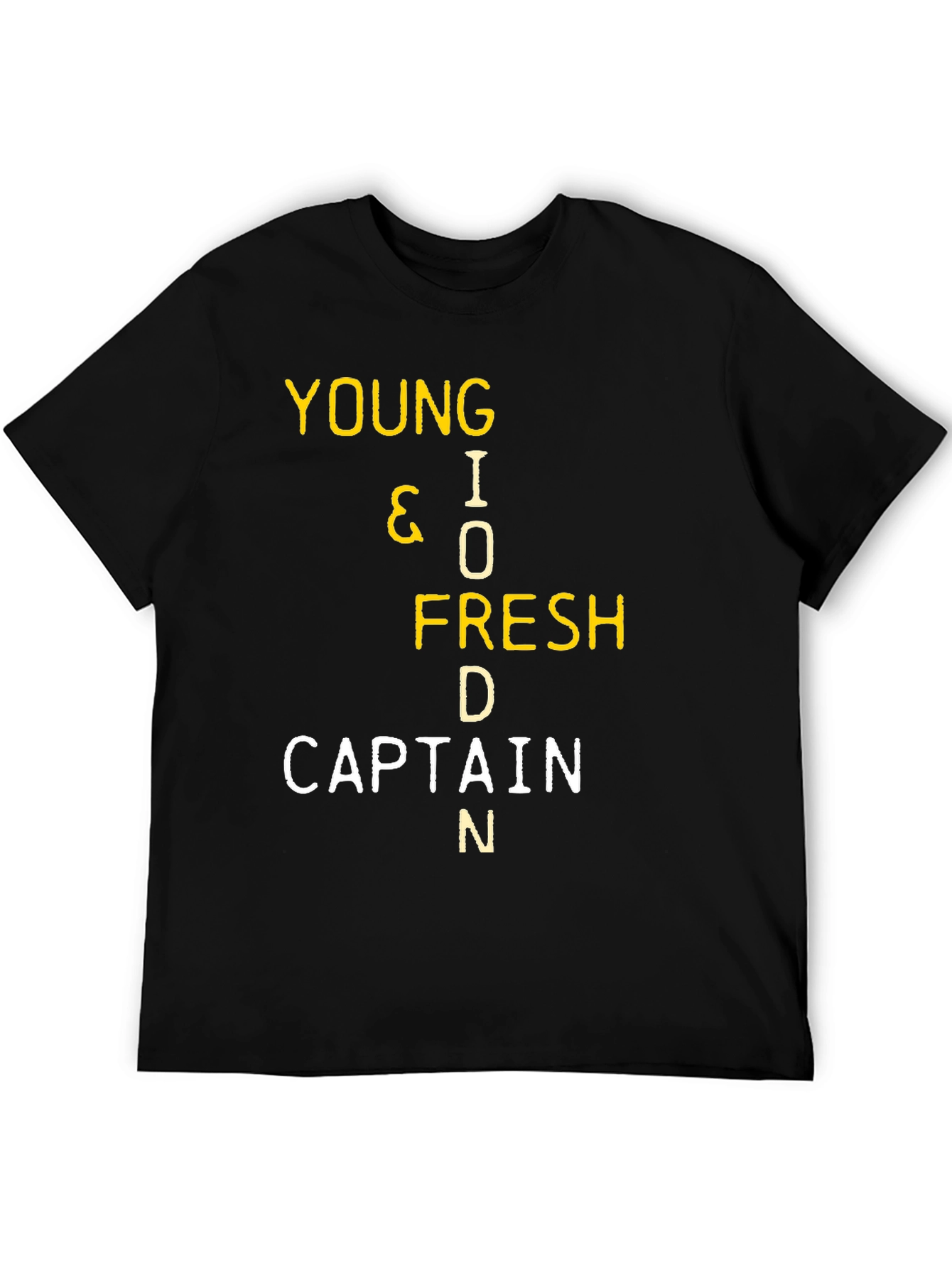 Young I O Fresh D Captain N Graphic T-Shirt