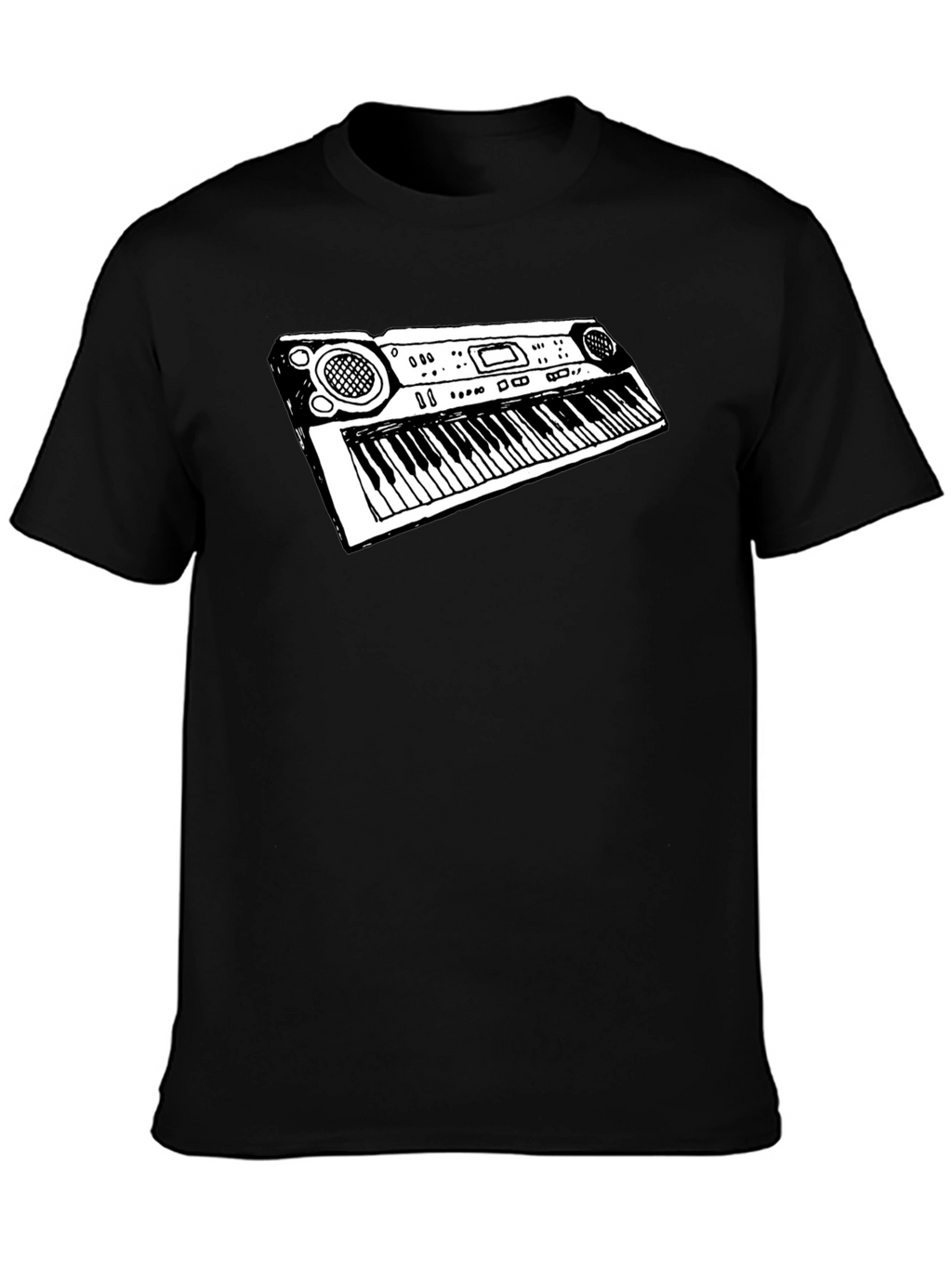 Keyboard T-Shirt: Musicians Graphic Tee