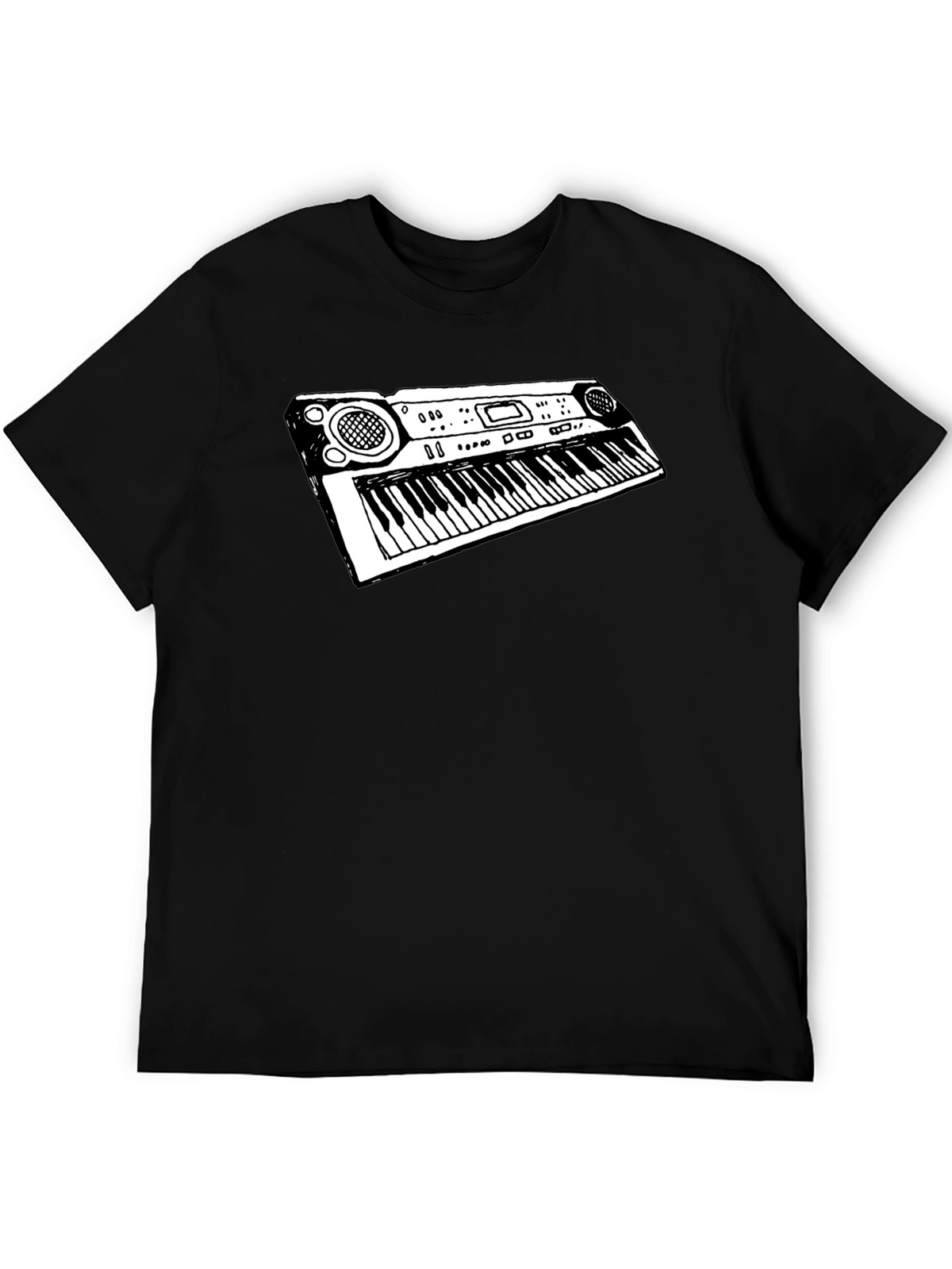 Keyboard T-Shirt: Musicians Graphic Tee