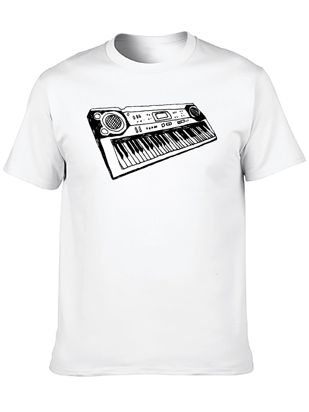 Keyboard T-Shirt: Musicians Graphic Tee