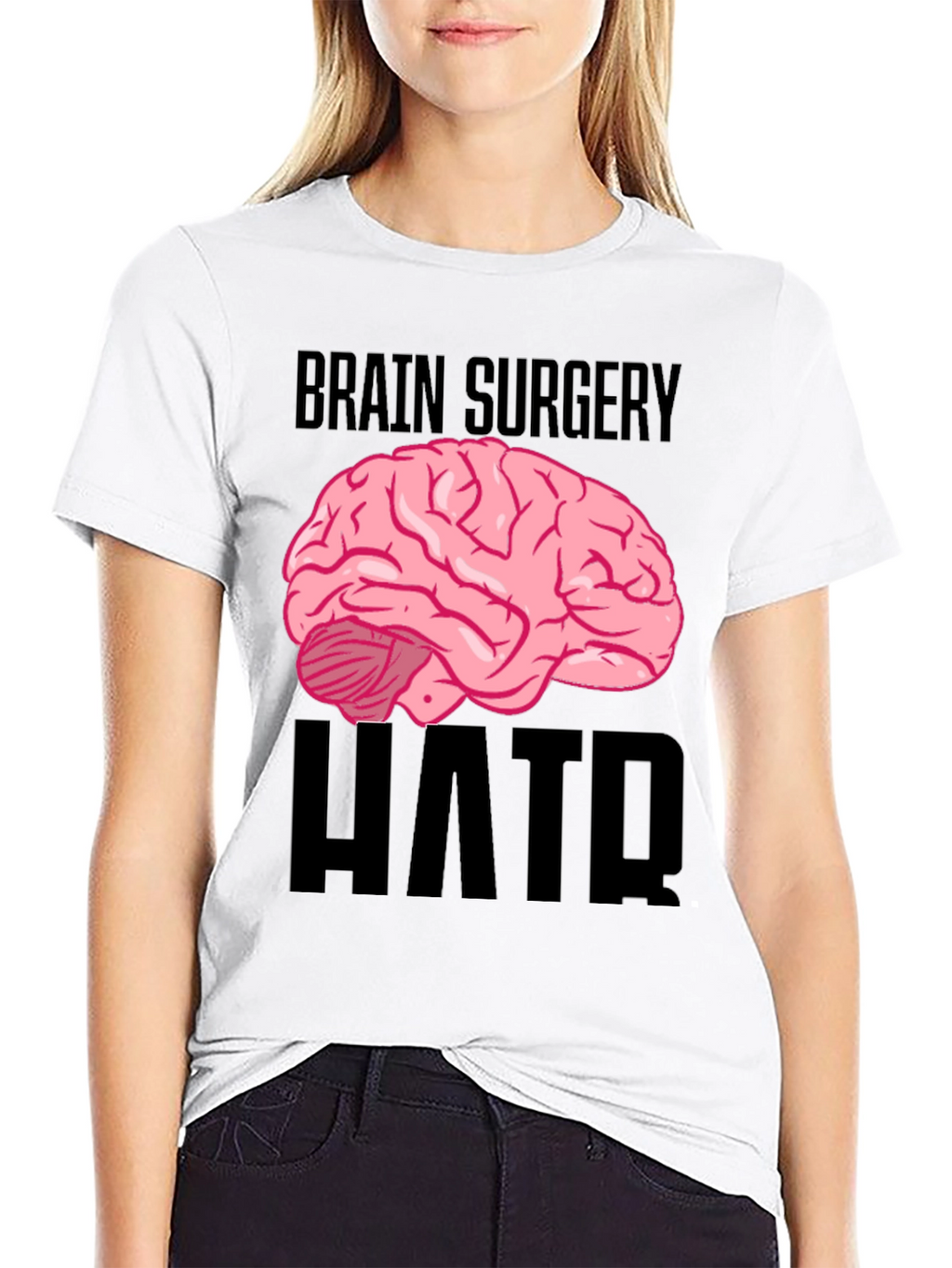 Brain Surgery Humor Black T-Shirt