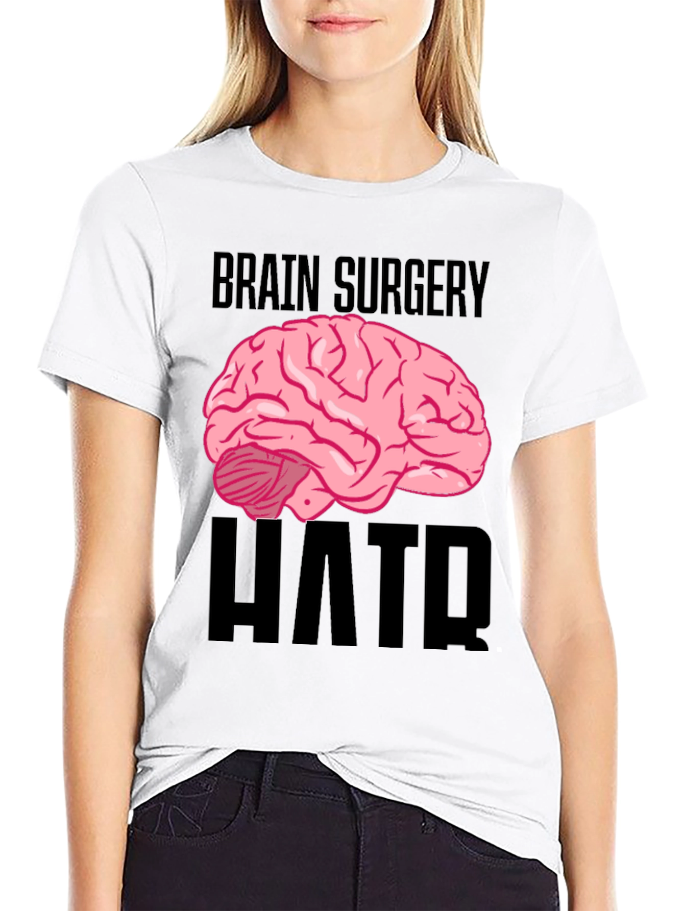 Brain Surgery Humor Black T-Shirt