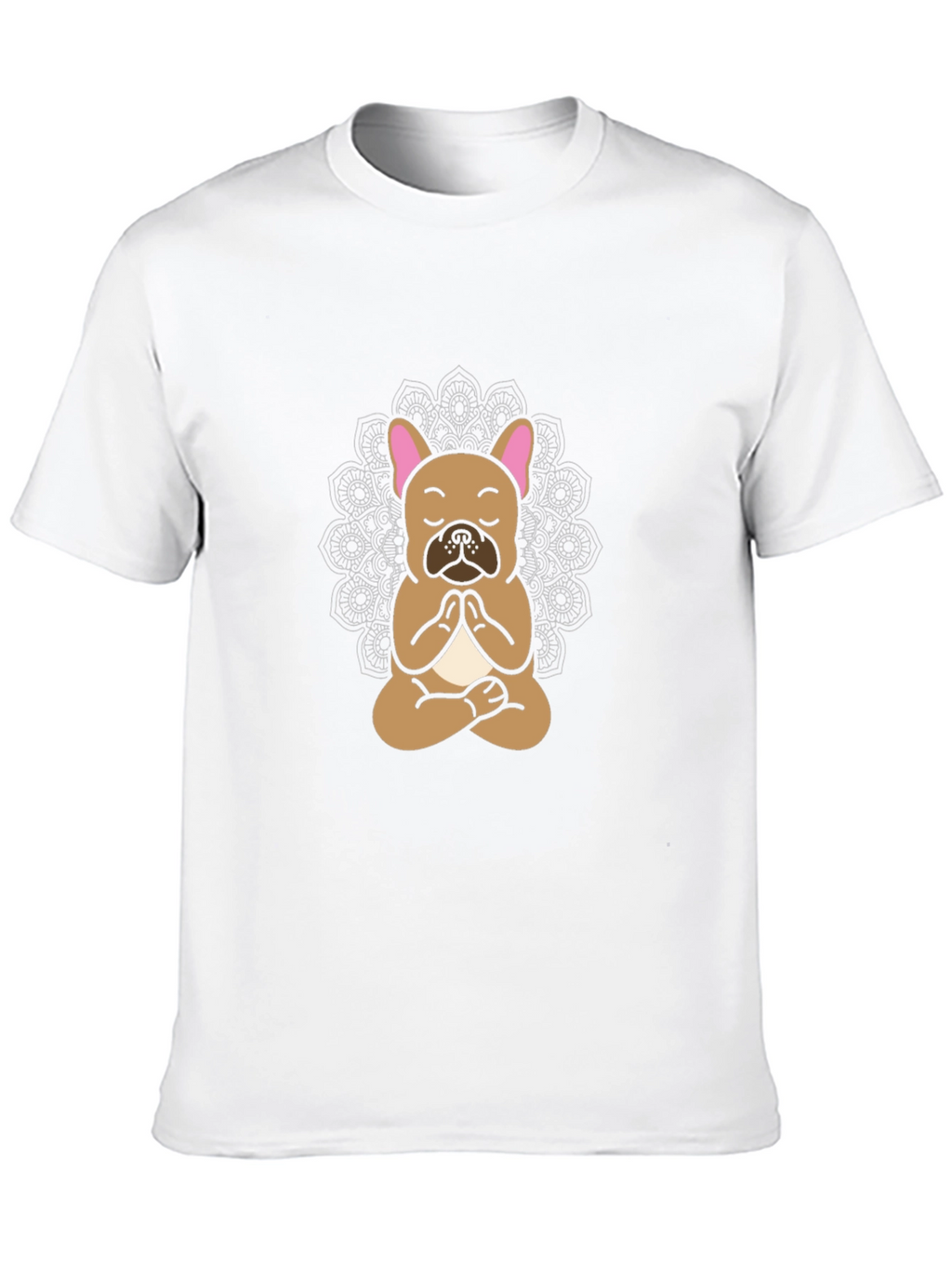 Meditating French Bulldog Graphic Tee