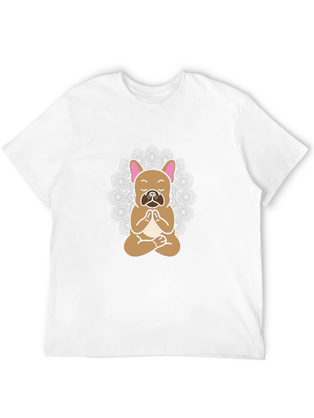 Meditating French Bulldog Graphic Tee