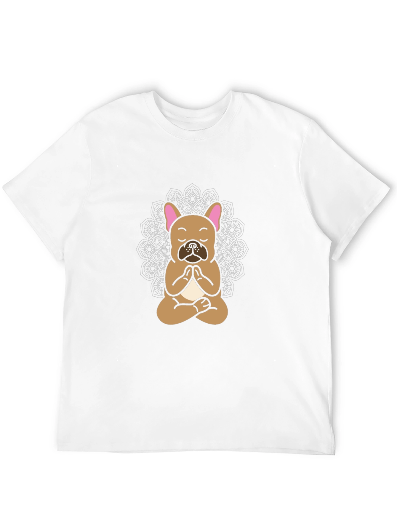 Meditating French Bulldog Graphic Tee