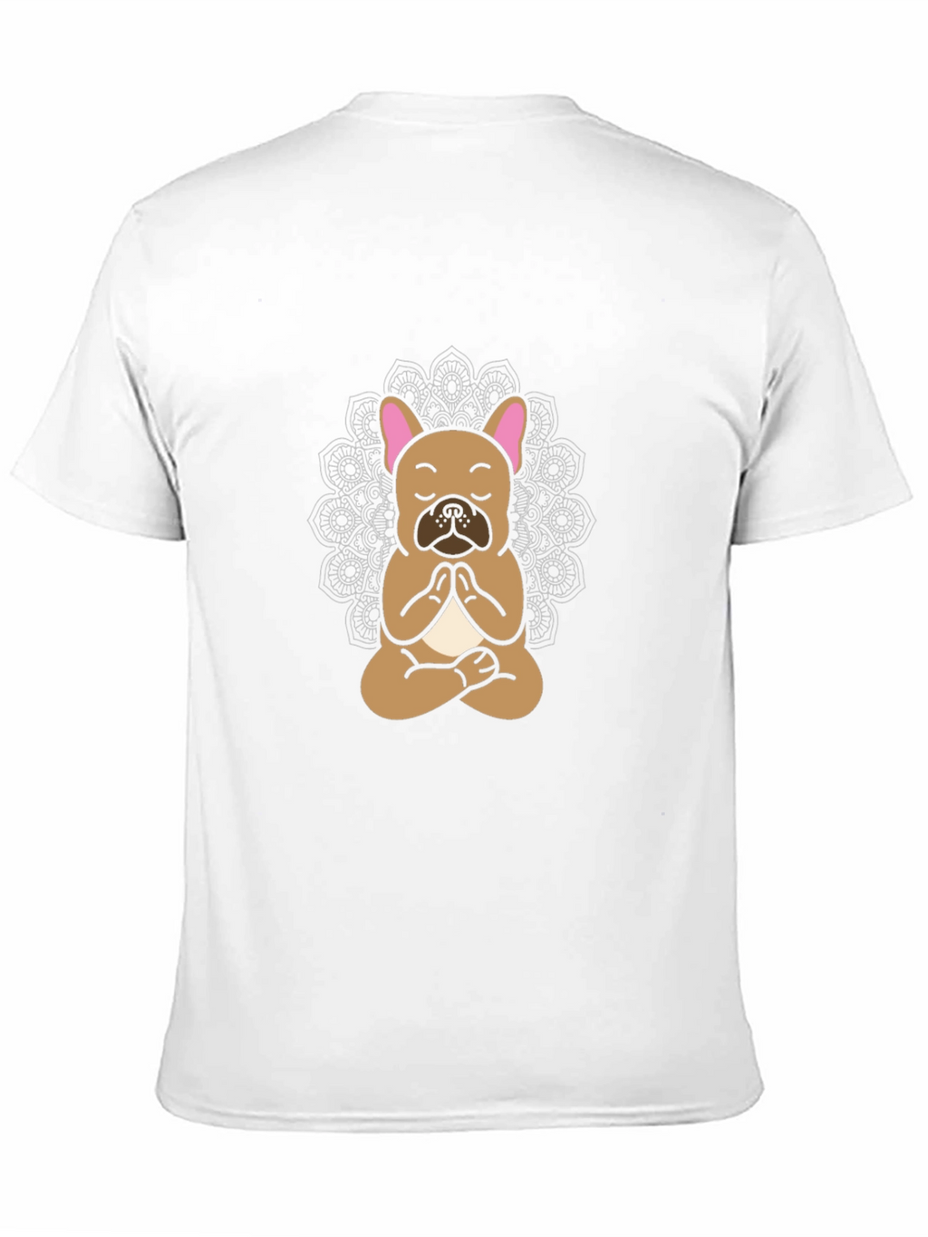 Meditating French Bulldog Graphic Tee