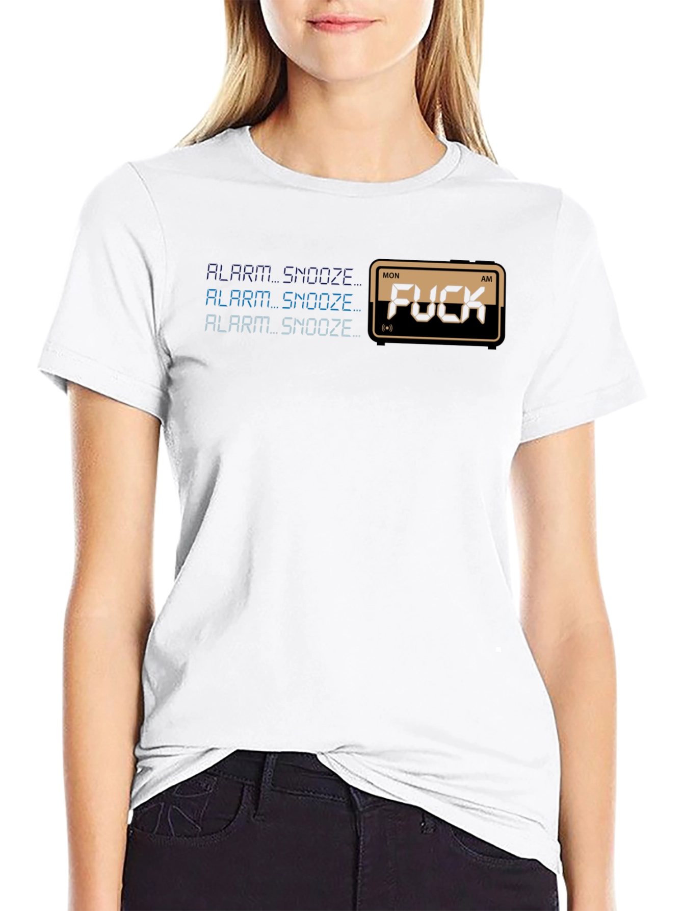 Alarm Clock Humor T-Shirt