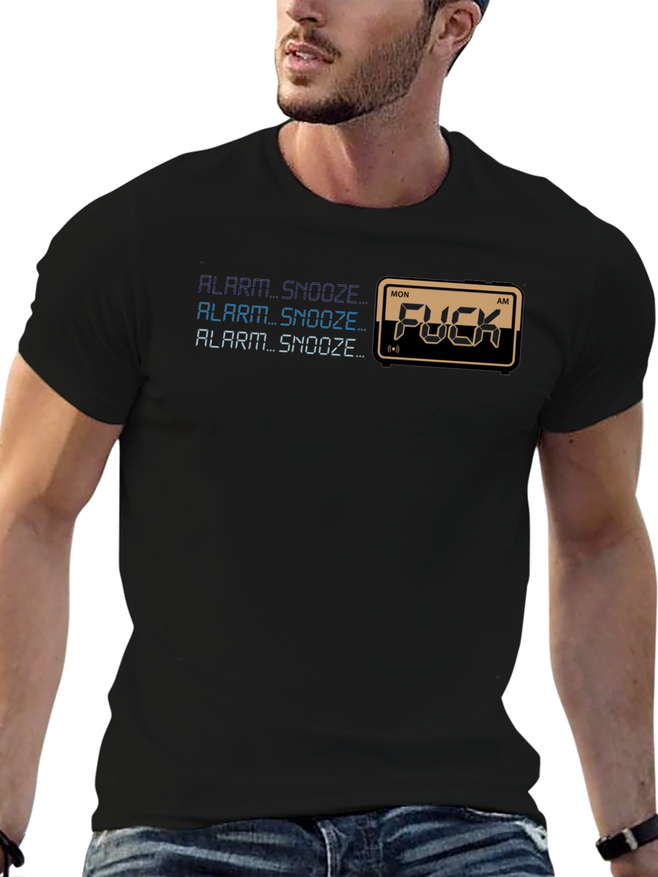 Alarm Clock Humor T-Shirt