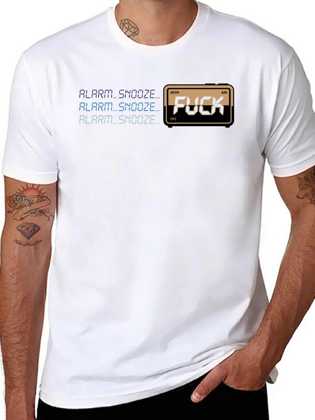 Alarm Clock Humor T-Shirt