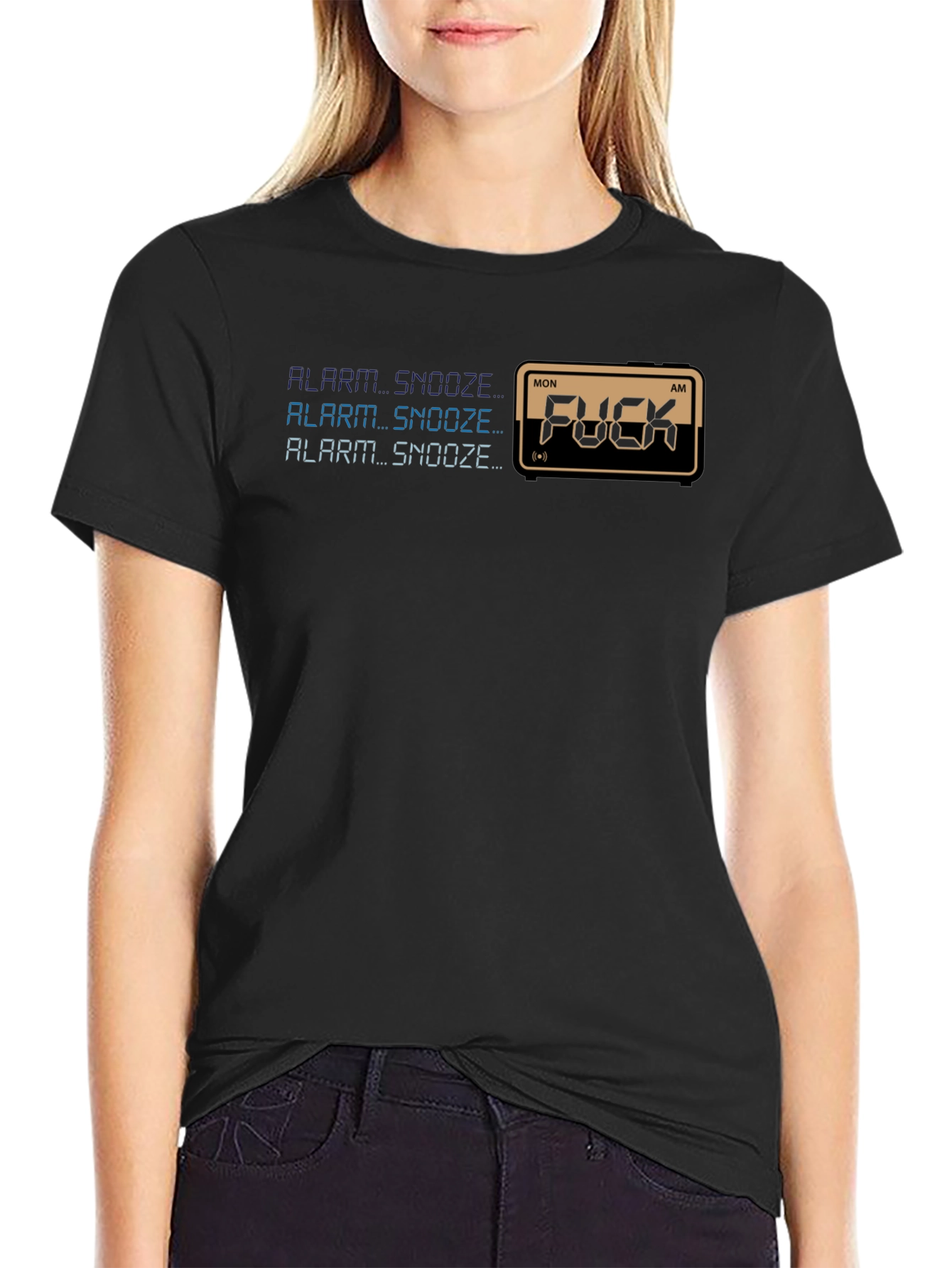 Alarm Clock Humor T-Shirt