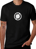 Anti-Virus Graphic Black T-Shirt