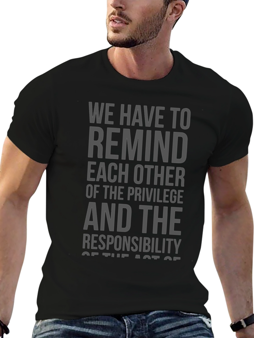 Privilege & Responsibility Graphic Tee