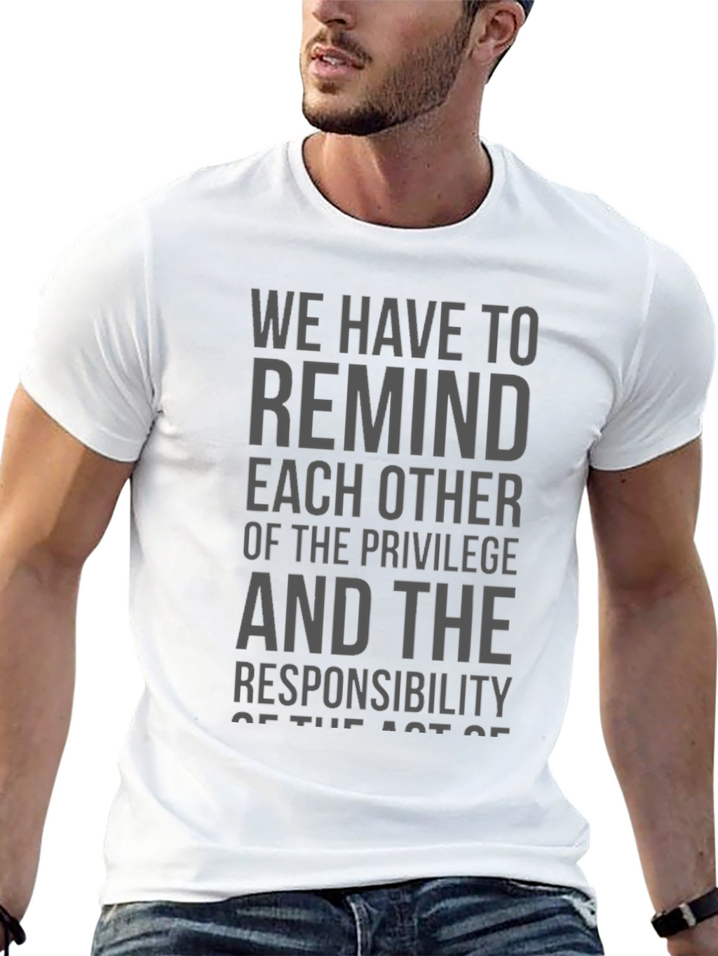 Privilege & Responsibility Graphic Tee