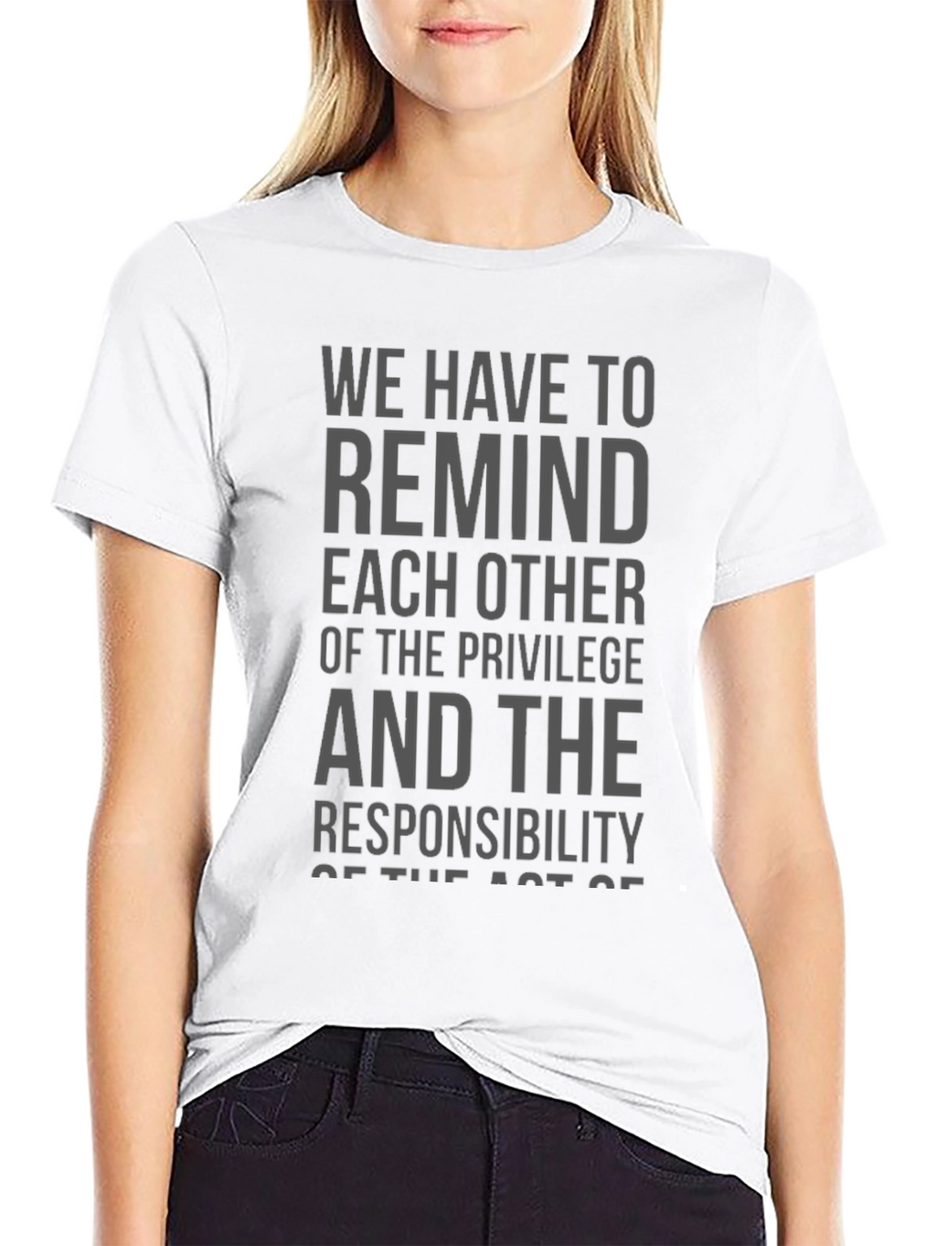 Privilege & Responsibility Graphic Tee