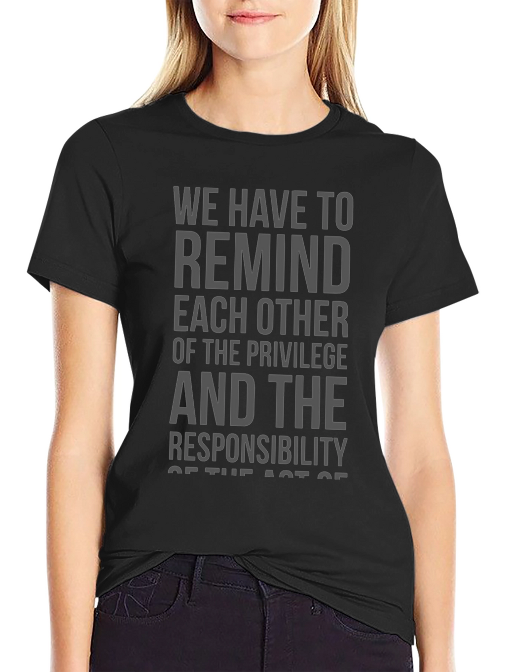 Privilege & Responsibility Graphic Tee