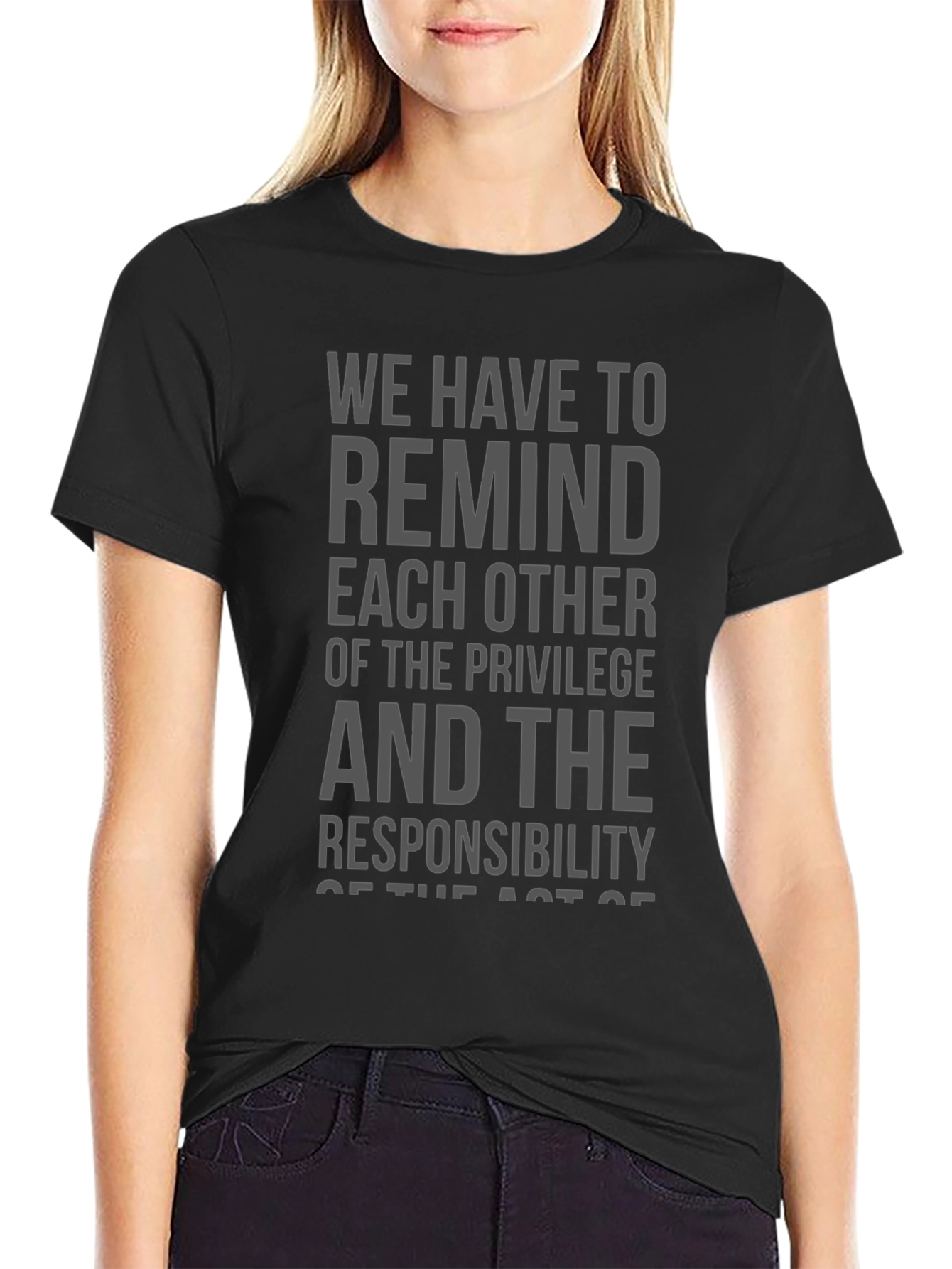 Privilege & Responsibility Graphic Tee