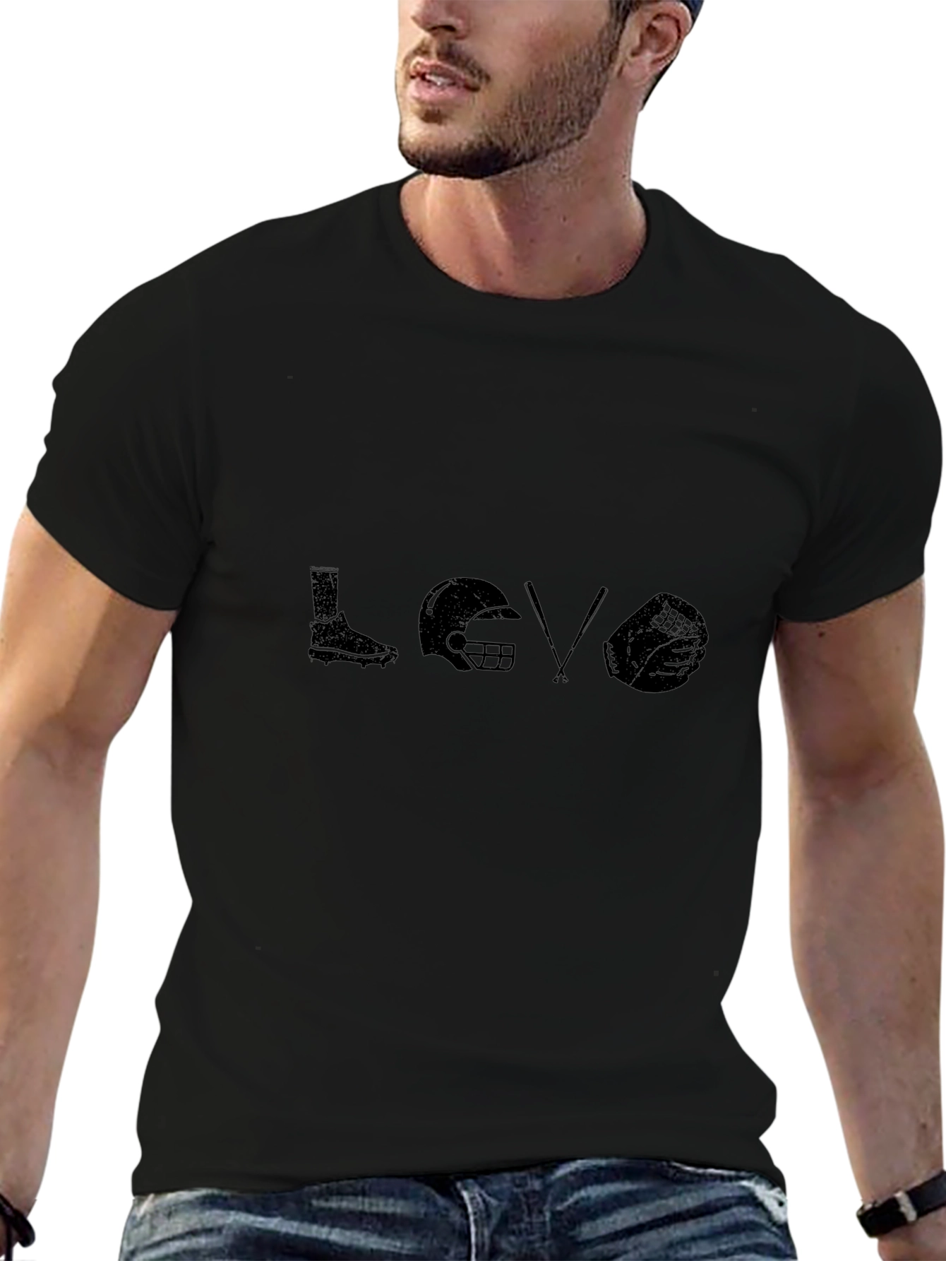 Love Baseball Graphic Tee