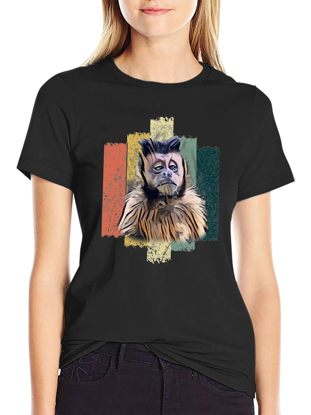Monkey Graphic T-Shirt