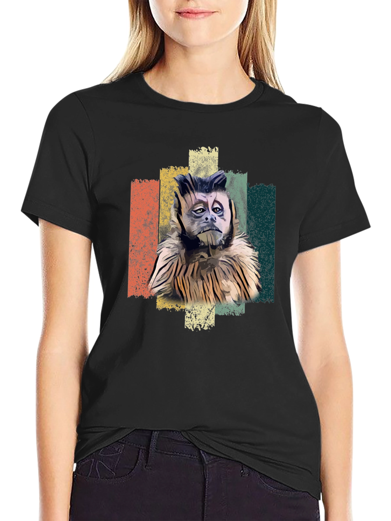 Monkey Graphic T-Shirt