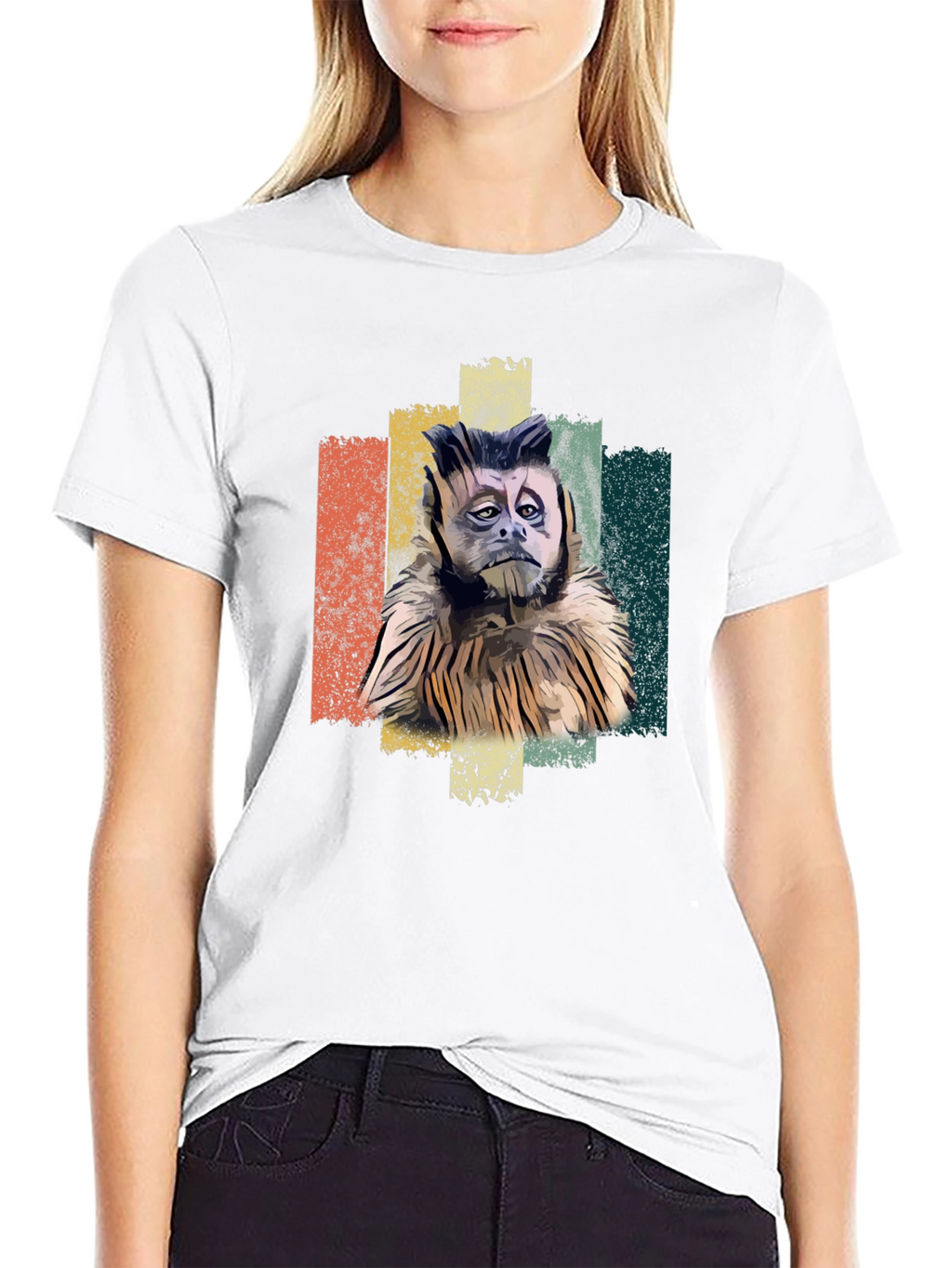 Monkey Graphic T-Shirt