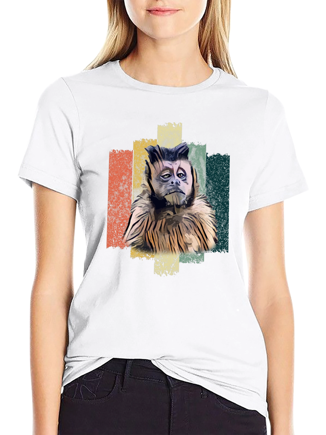 Monkey Graphic T-Shirt