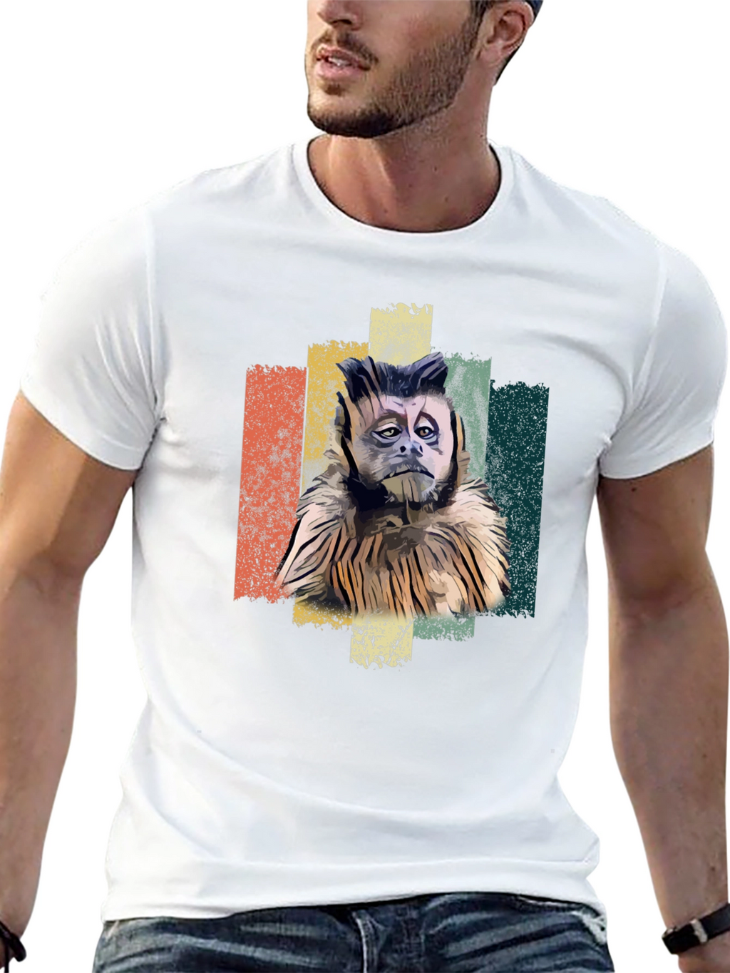 Monkey Graphic T-Shirt