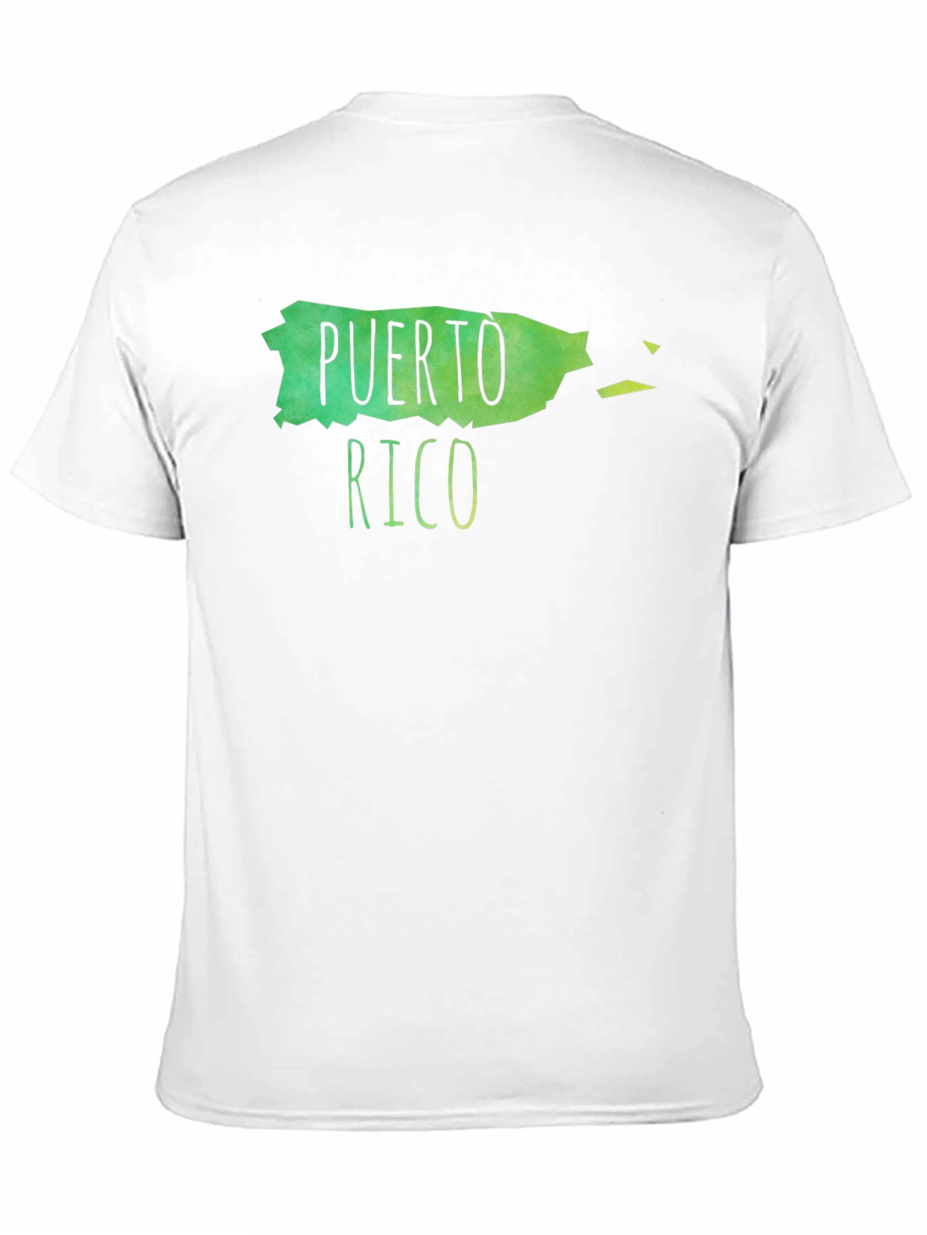 Puerto Rico Map T-Shirt - Island Pride