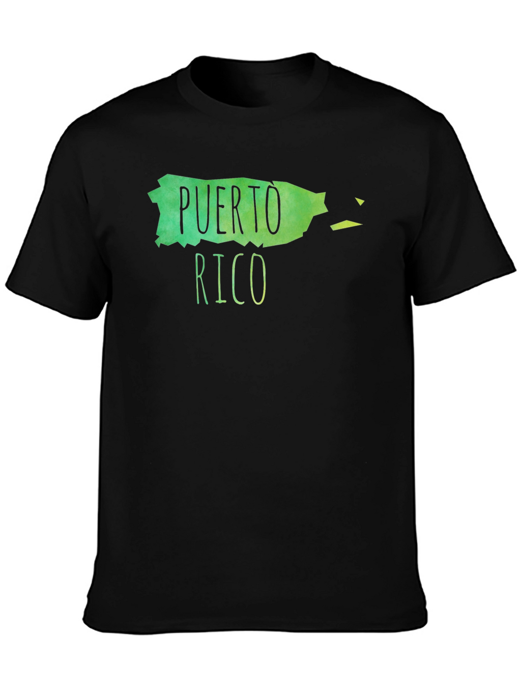 Puerto Rico Map T-Shirt - Island Pride