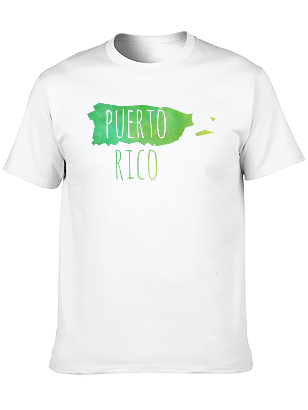 Puerto Rico Map T-Shirt - Island Pride