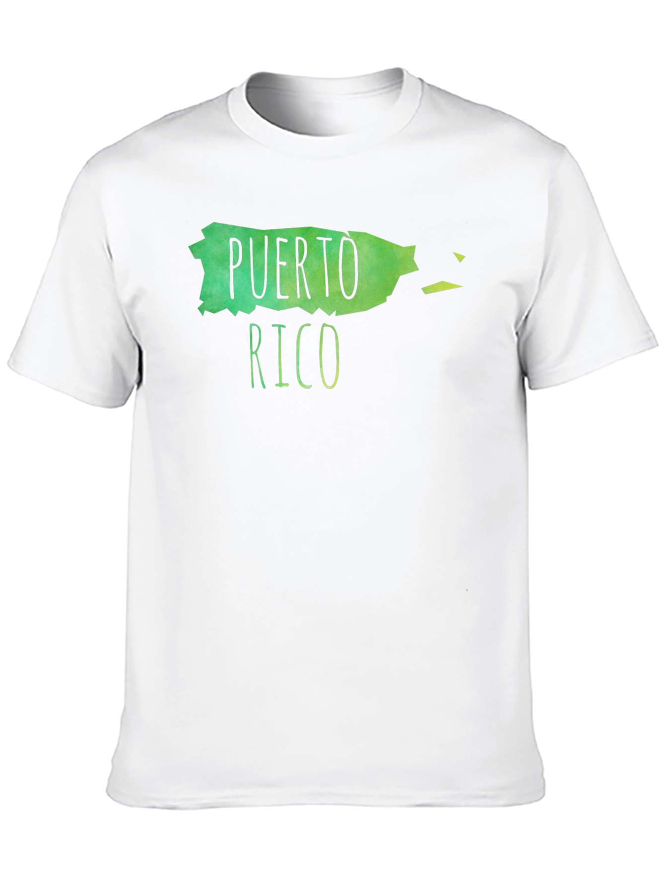 Puerto Rico Map T-Shirt - Island Pride