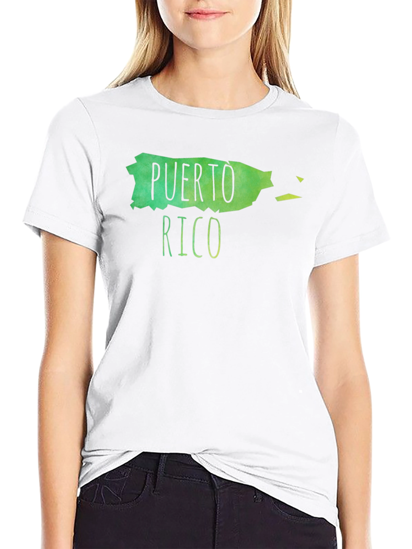 Puerto Rico Map T-Shirt - Island Pride